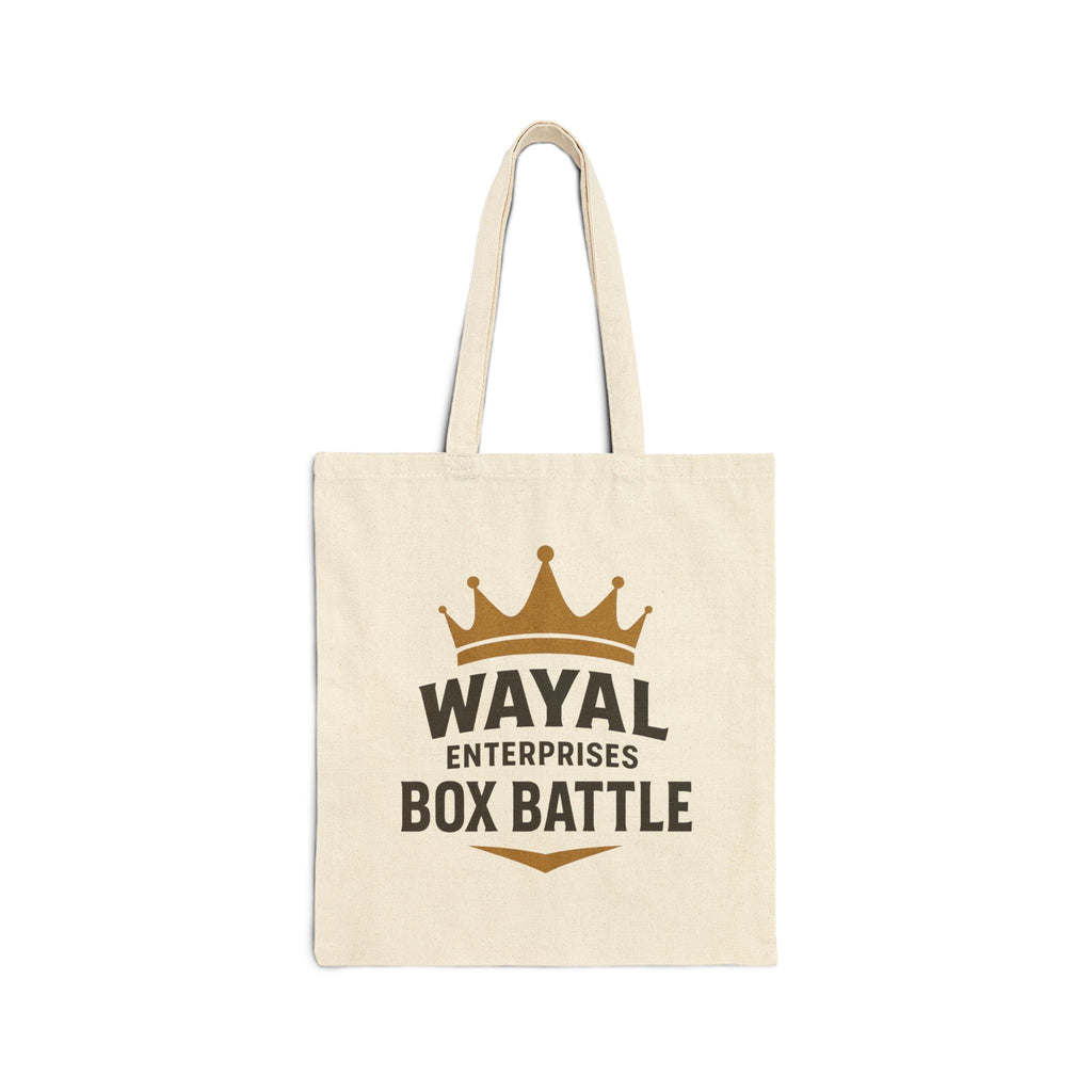 Box Battle Cotton Canvas Tote Bag