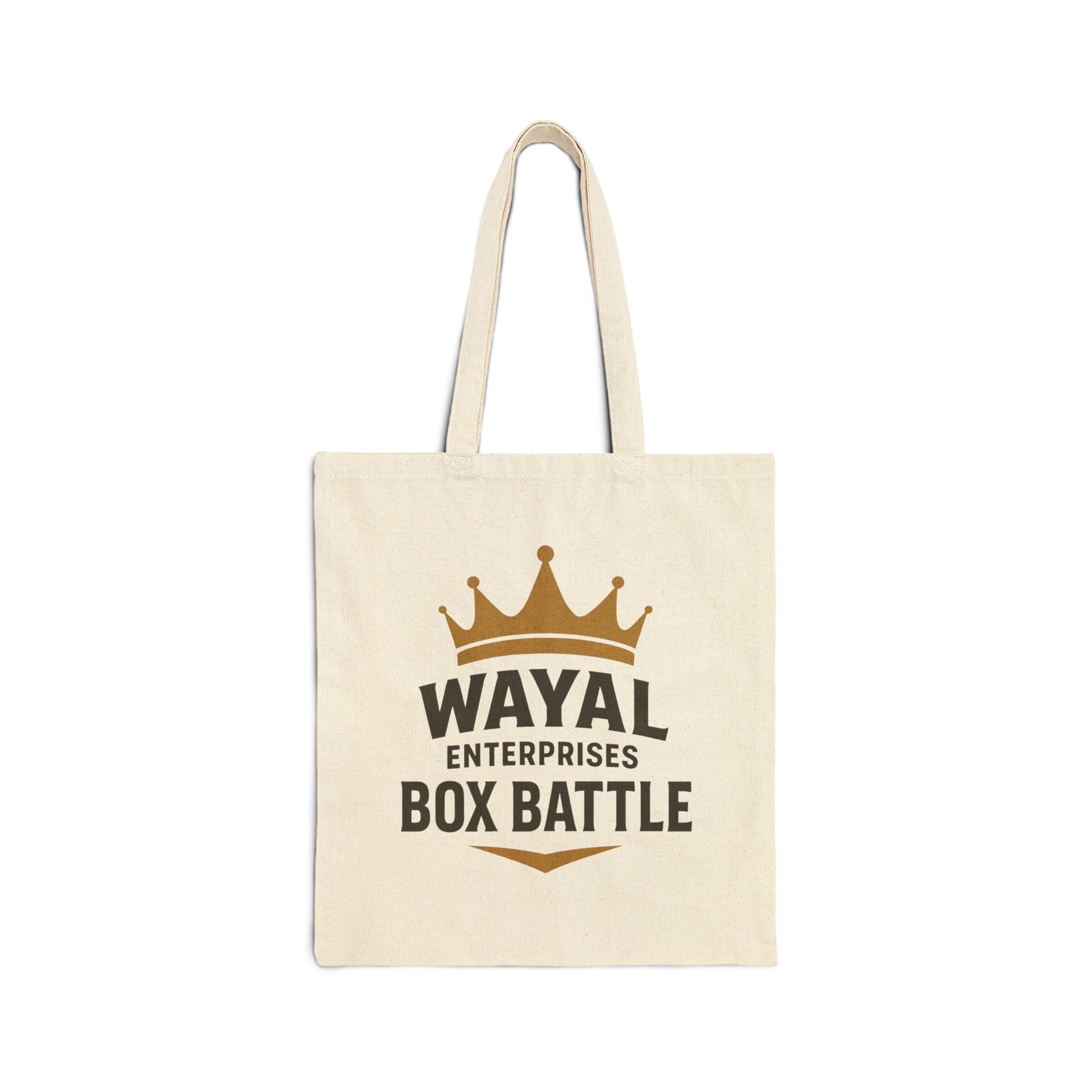Box Battle Cotton Canvas Tote Bag