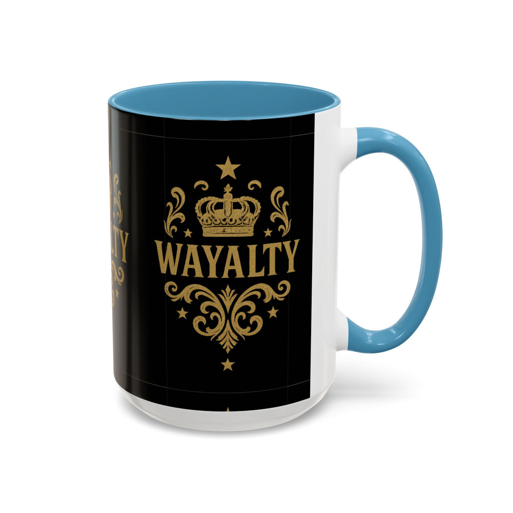 Wayalty-Themed Accent Coffee Mug - Elegant Drinkware for Confidence & Celebration | Perfect Gift for Coffee Lovers, Birthdays, [...] - Wayal Store
