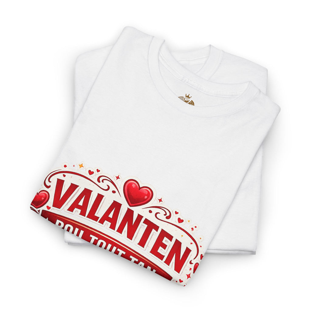 Valanten Pou Tout Tan Tee — Haitian Creole Valentine T-Shirt - Wayal Store