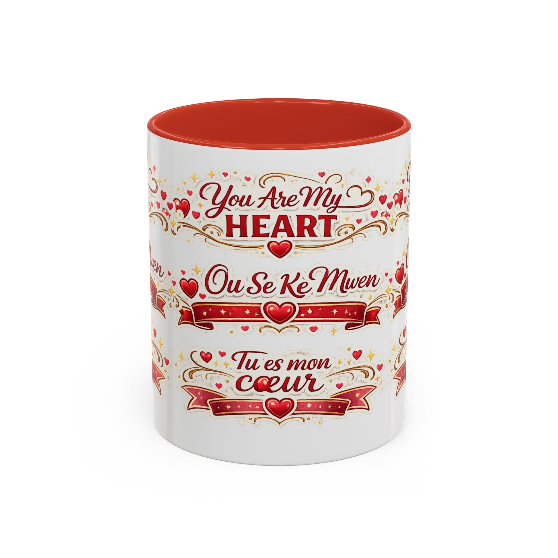 You Are My Heart Accent Coffee Mug – Multilingual Love Gift (11/15oz) - Wayal Store