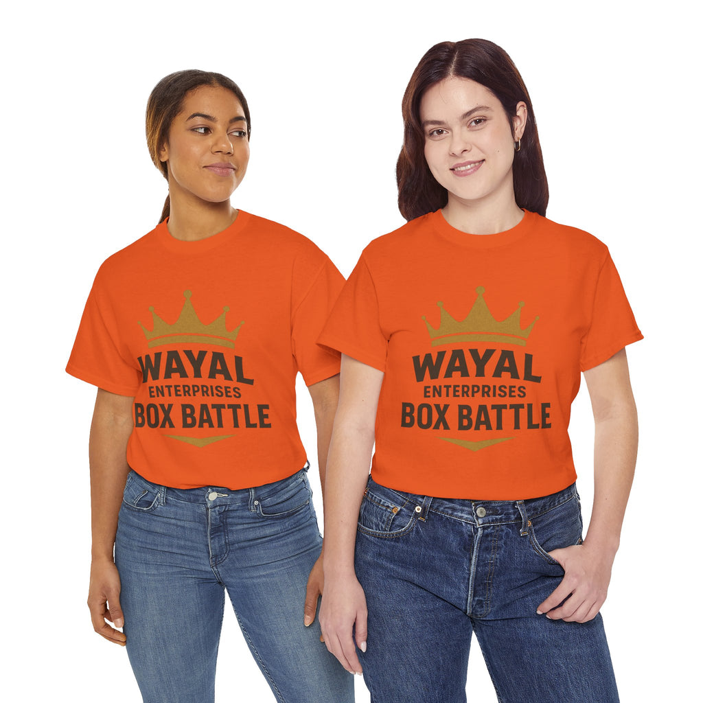 Wayal Enterprises Box Battle Unisex Heavy Cotton Tee