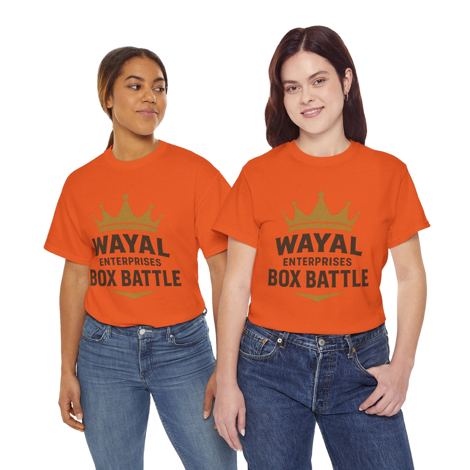 Wayal Enterprises Box Battle Unisex Heavy Cotton Tee