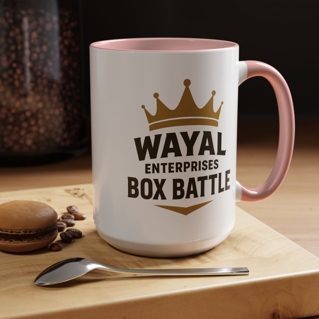Custom Box Battle Coffee Mug - Unique Gift for Competitors