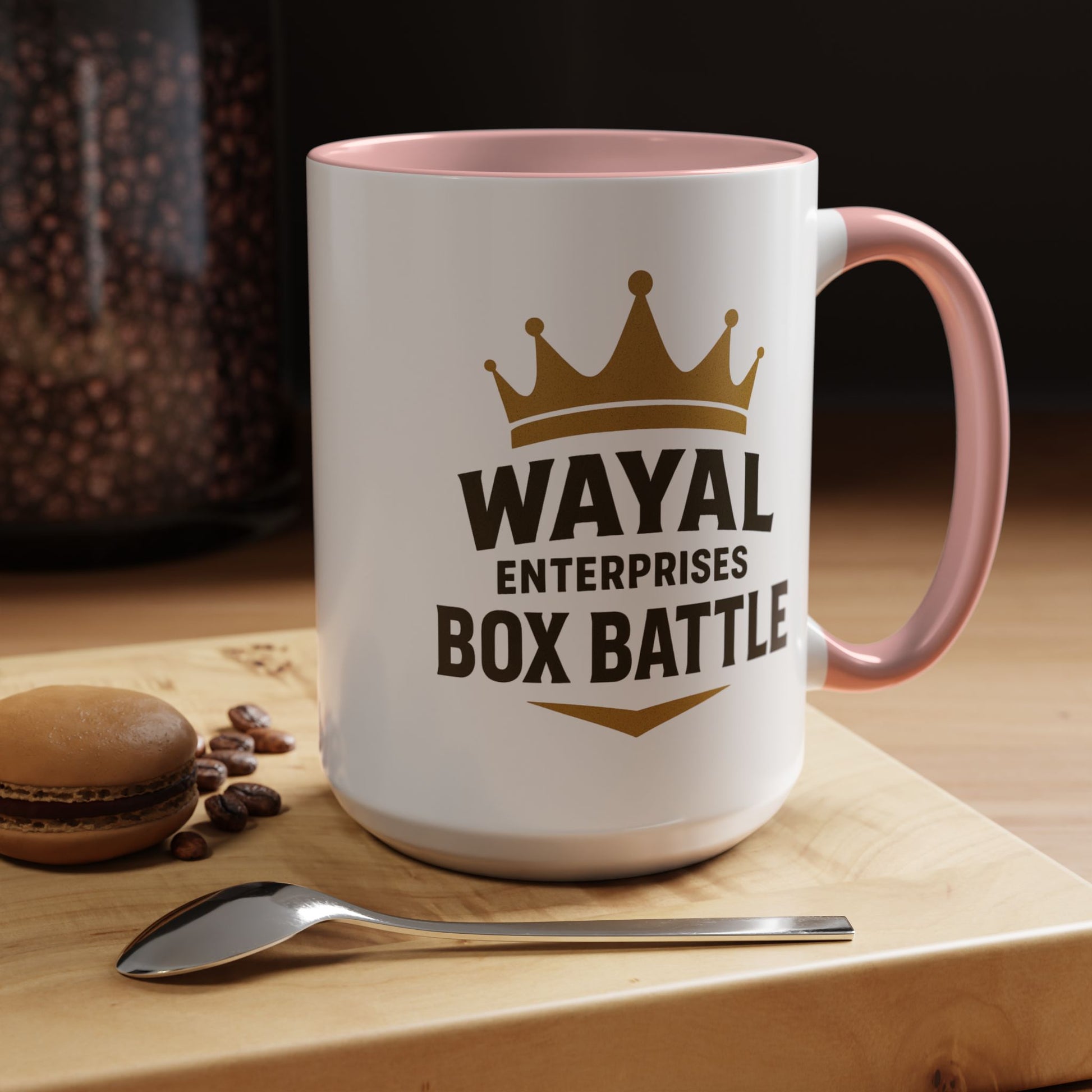 Custom Box Battle Coffee Mug - Unique Gift for Competitors