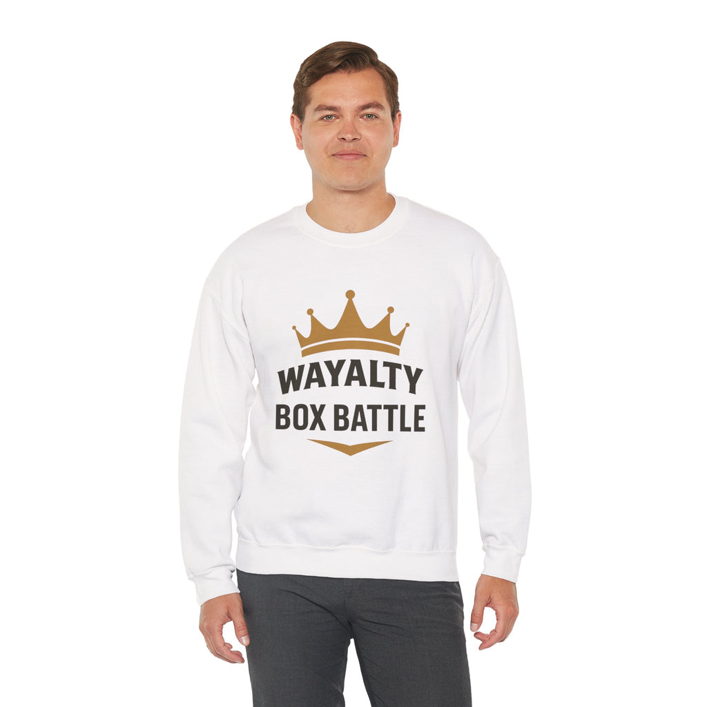 Wayalty Box Battle Crewneck Sweatshirt