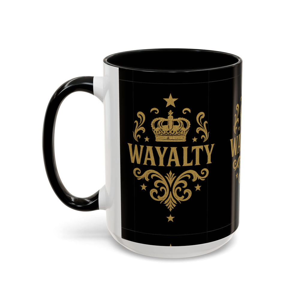 Wayalty-Themed Accent Coffee Mug - Elegant Drinkware for Confidence & Celebration | Perfect Gift for Coffee Lovers, Birthdays, [...] - Wayal Store