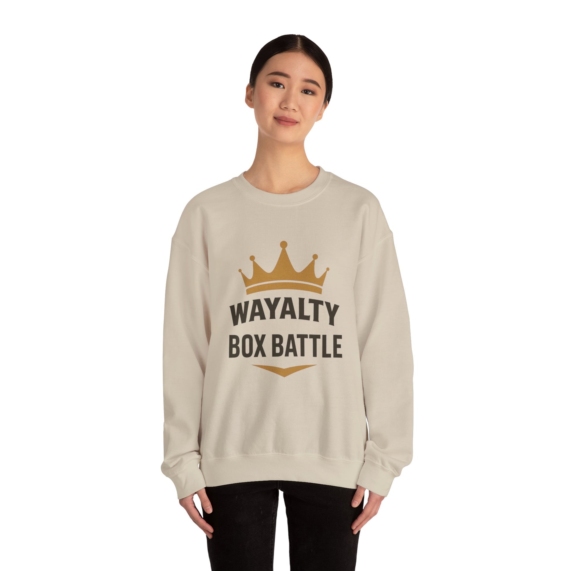 Wayalty Box Battle Crewneck Sweatshirt