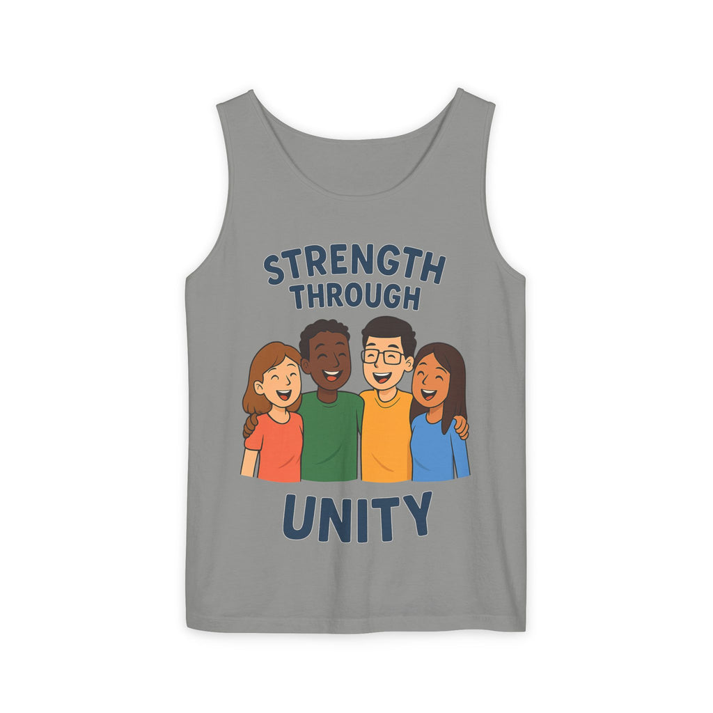 Unity Graphic Tank Top for Every Occasion, Inclusive Apparel, Strength in Unity, Casual Summer Wear, Perfect Gift for Friends - Wayal Store