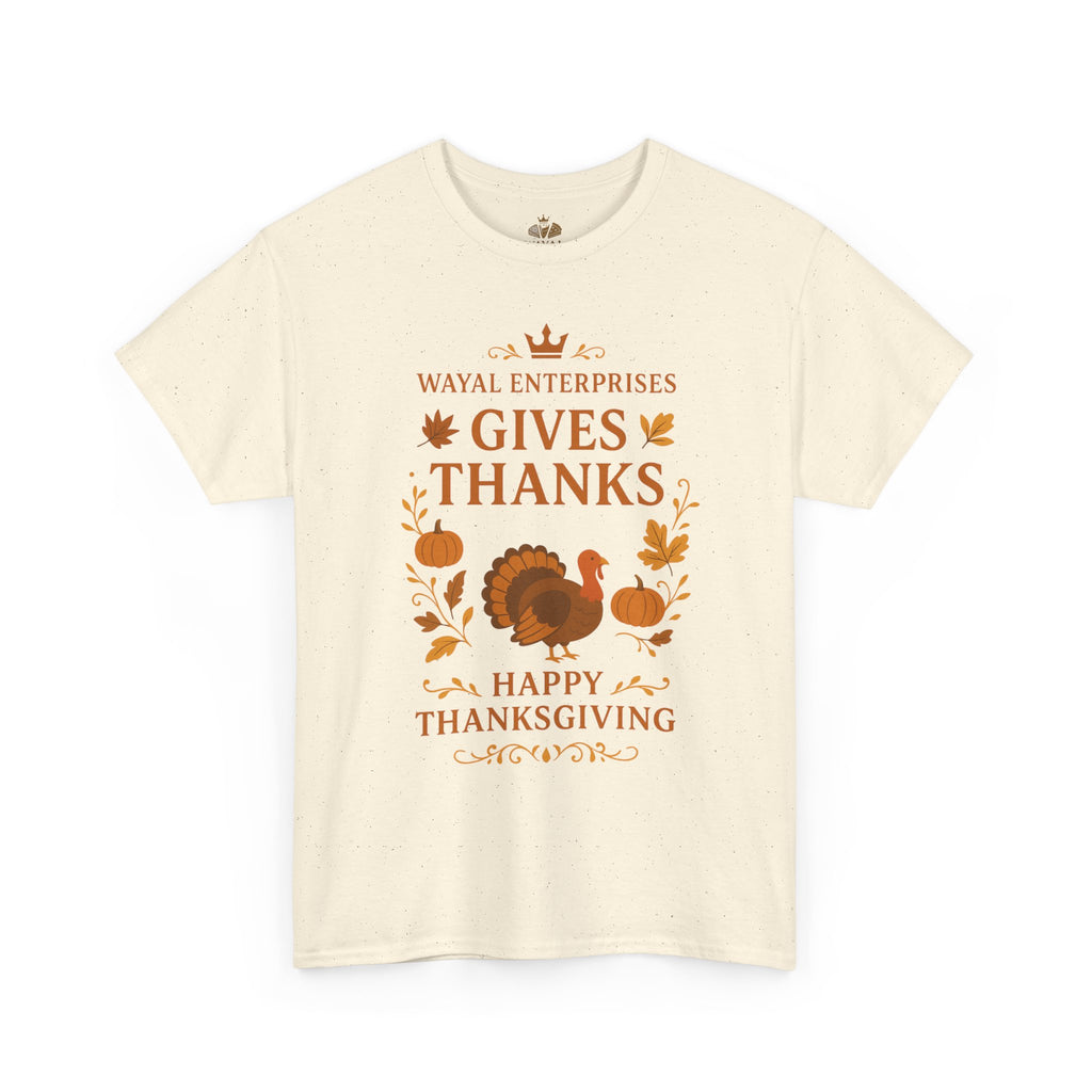 Thanksgiving Gratitude Unisex Cotton Tee - Wayal Store