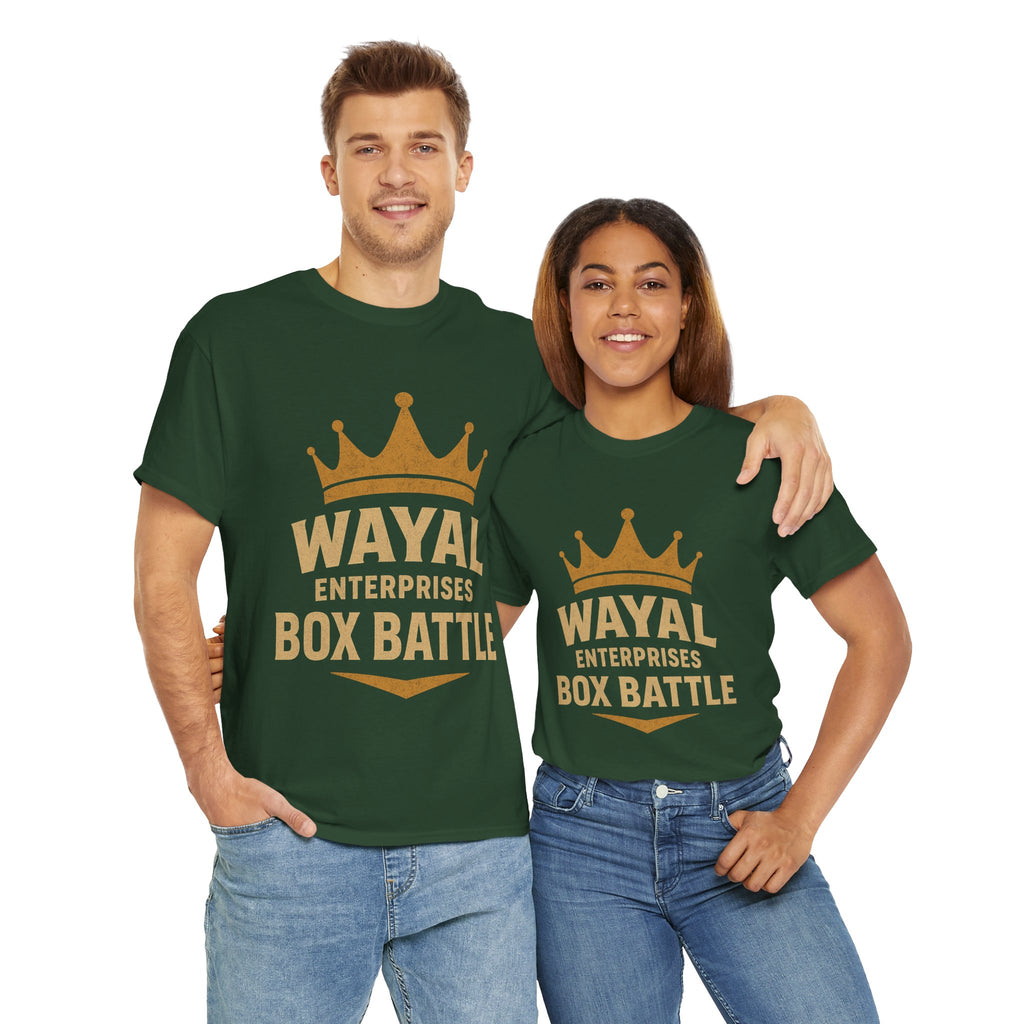 Wayal Enterprises Box Battle Unisex Heavy Cotton Tee