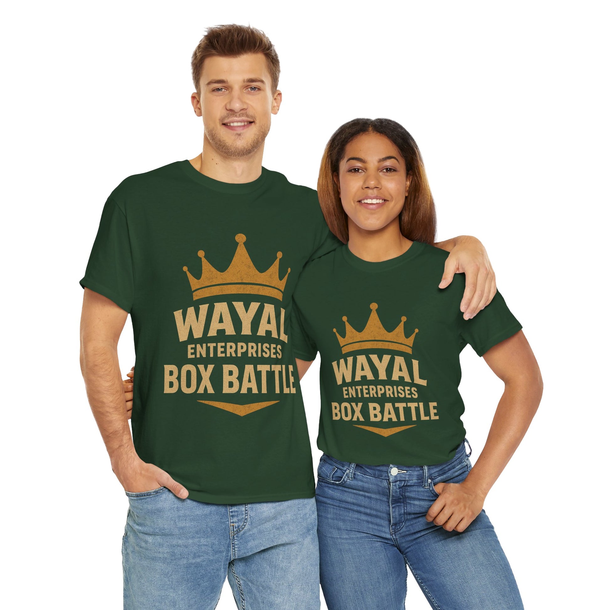 Wayal Enterprises Box Battle Unisex Heavy Cotton Tee