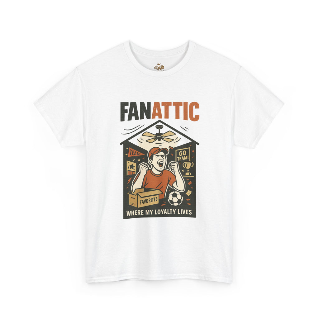 Fanatic Unisex Heavy Cotton Tee - Sports Lover Apparel, Gift for Fans, Casual Wear, Game Day Shirt, Collector's Item - Wayal Store
