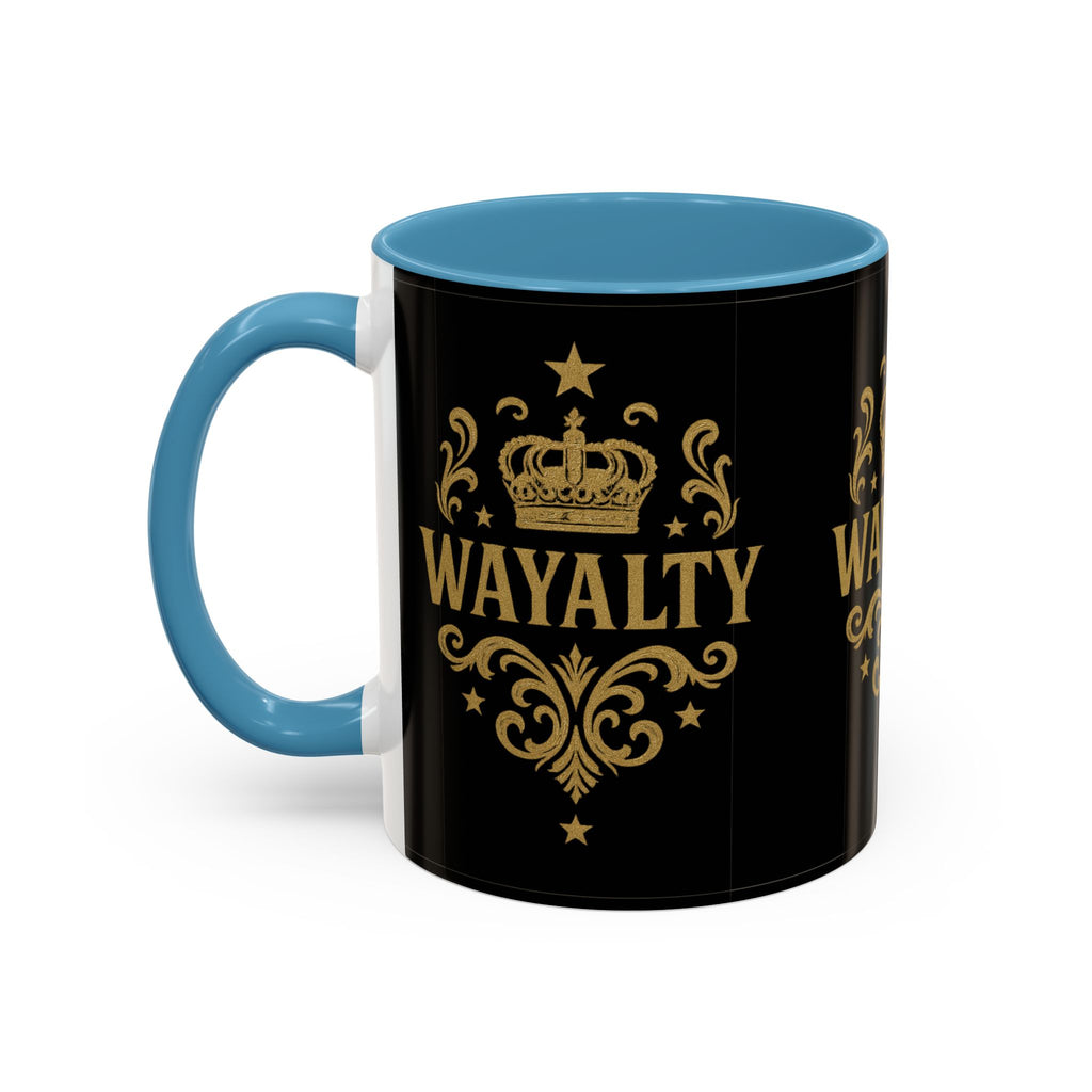 Wayalty-Themed Accent Coffee Mug - Elegant Drinkware for Confidence & Celebration | Perfect Gift for Coffee Lovers, Birthdays, [...] - Wayal Store