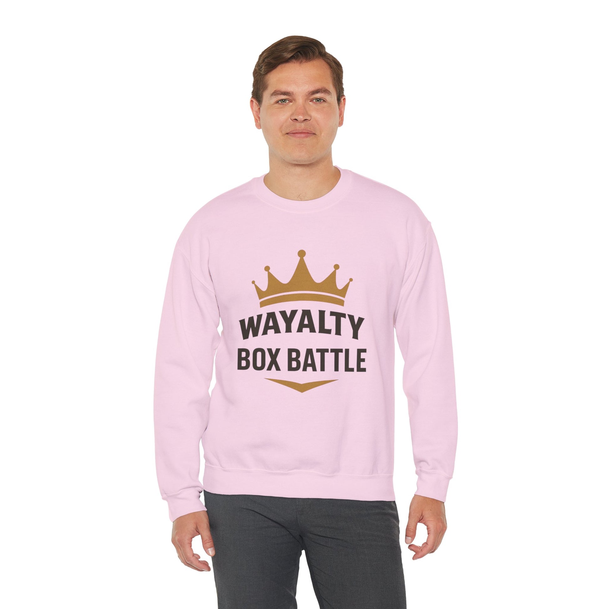 Wayalty Box Battle Crewneck Sweatshirt
