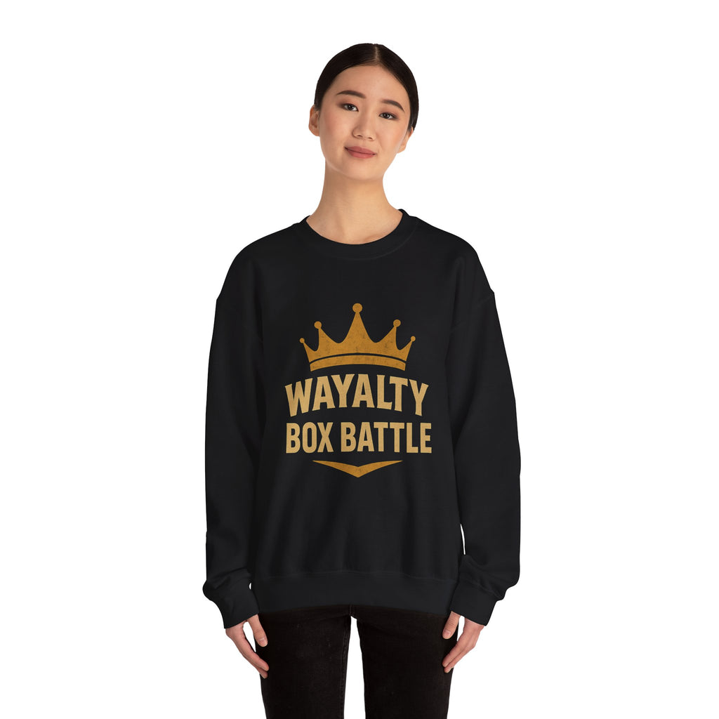 Wayalty Box Battle Crewneck Sweatshirt