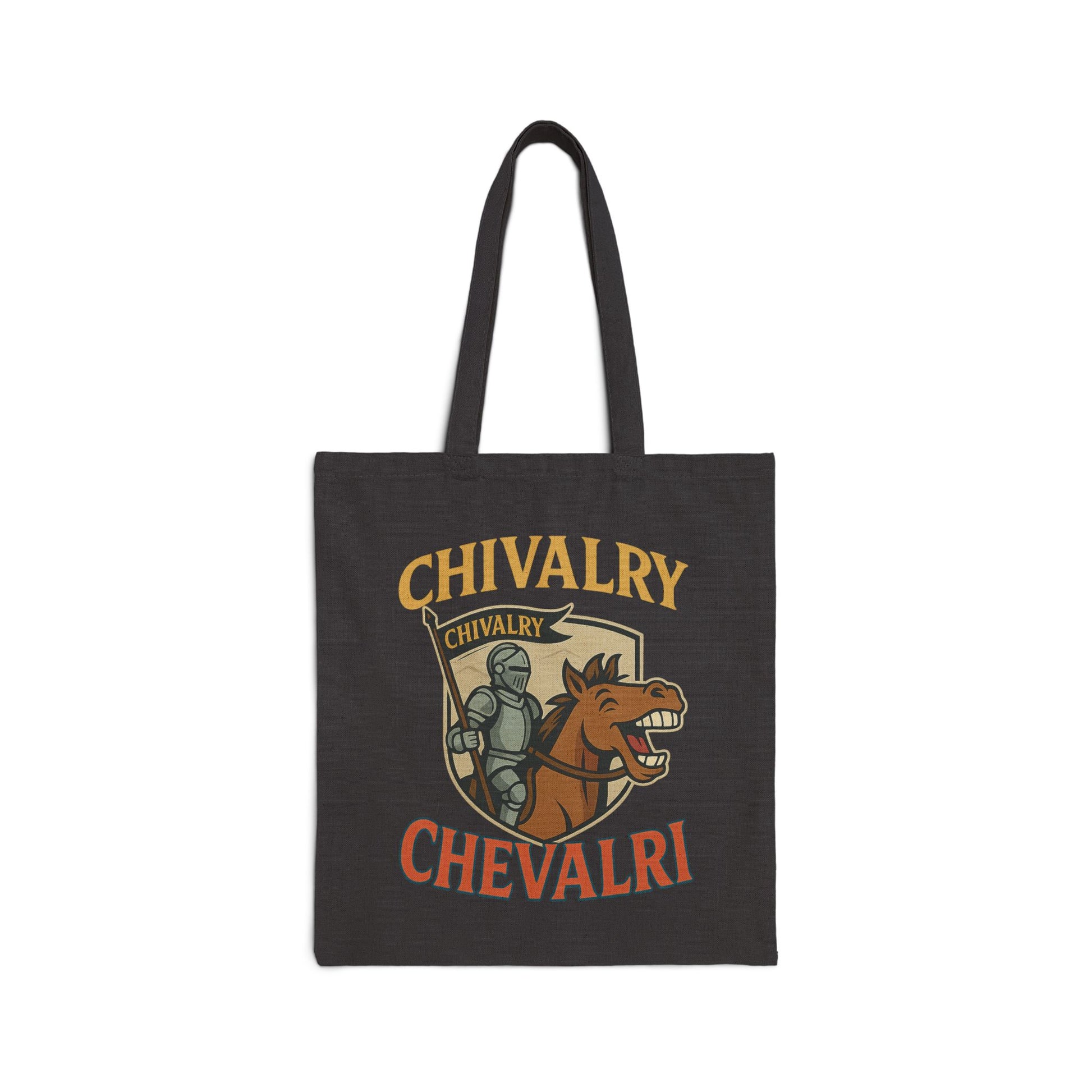Chivalry Knight Tote Bag | Eco-Friendly Grocery, Beach, and Everyday Bag, Gift for Medieval Lovers - Wayal Store