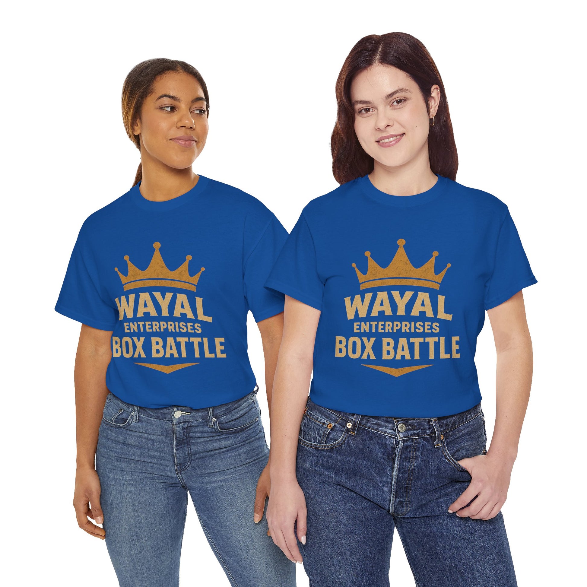 Wayal Enterprises Box Battle Unisex Heavy Cotton Tee