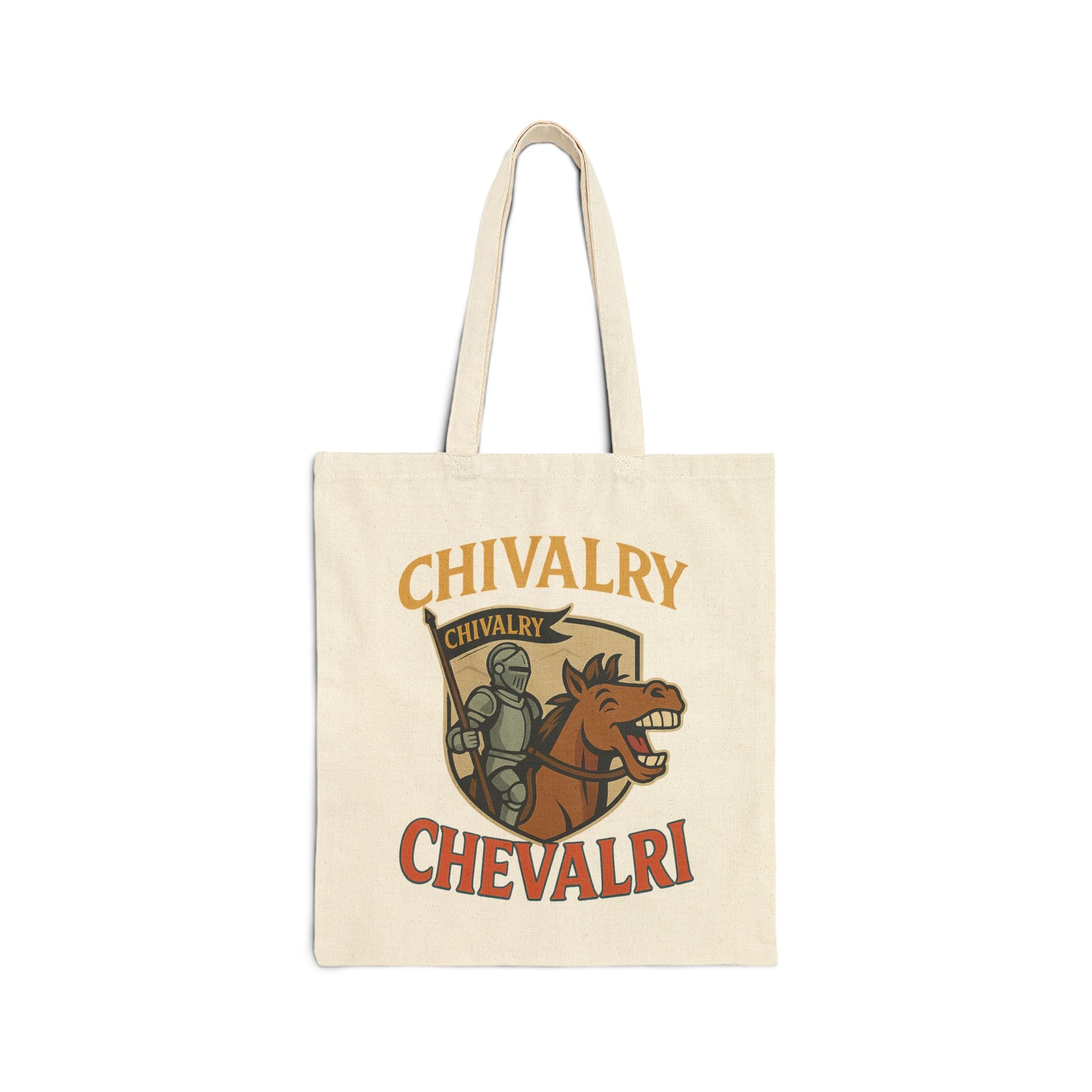 Chivalry Knight Tote Bag | Eco-Friendly Grocery, Beach, and Everyday Bag, Gift for Medieval Lovers - Wayal Store