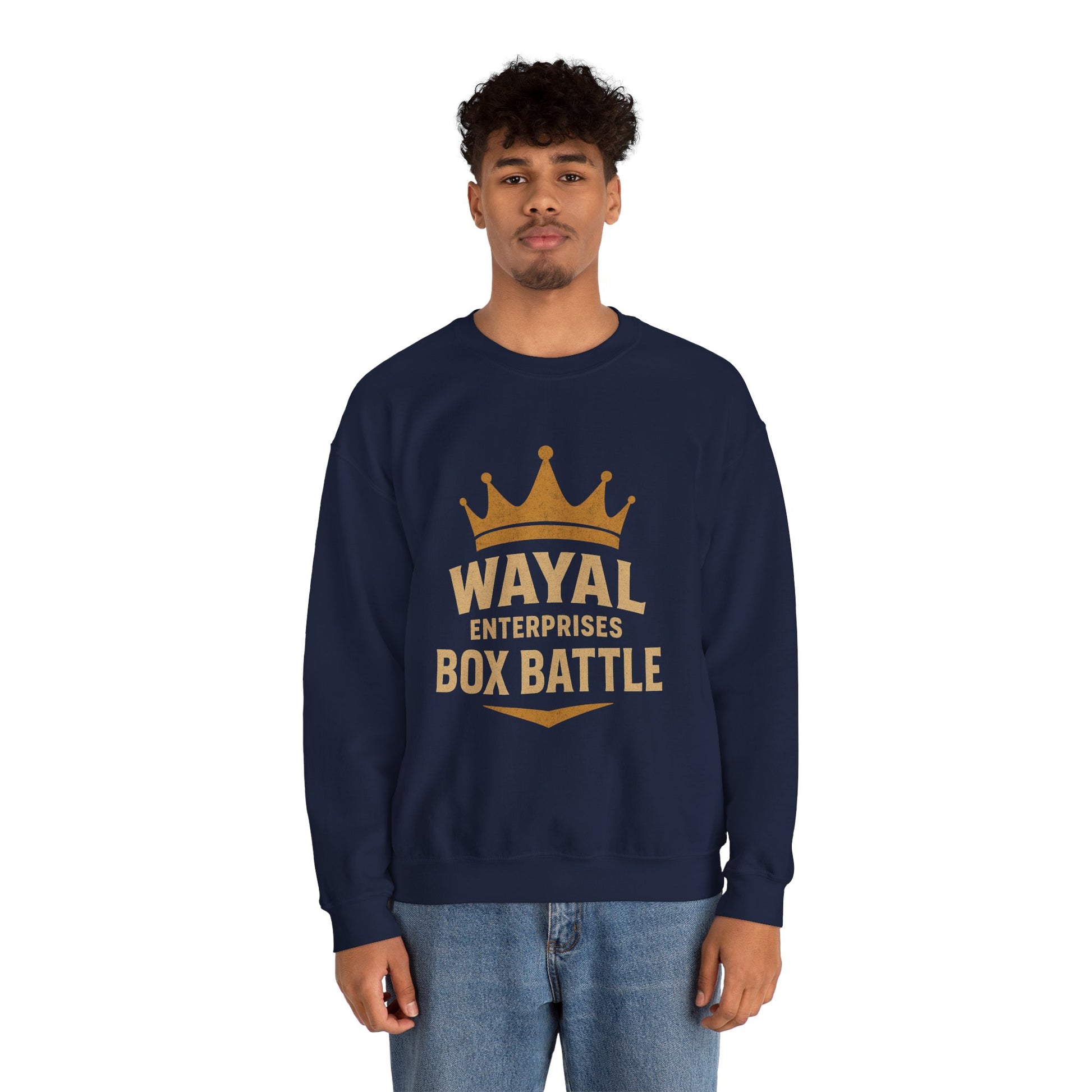 Wayal Enterprises Box Battle Crewneck Sweatshirt