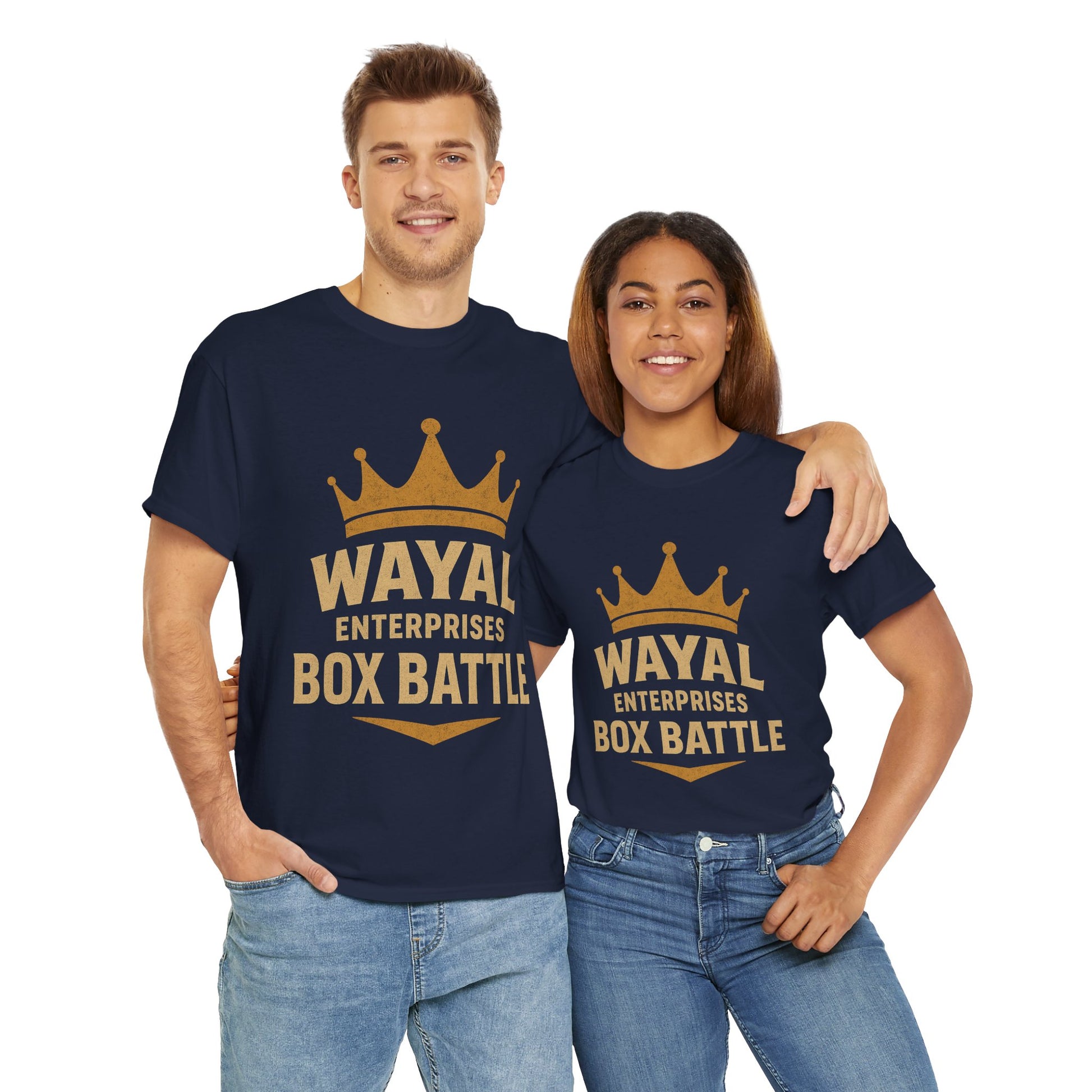 Wayal Enterprises Box Battle Unisex Heavy Cotton Tee