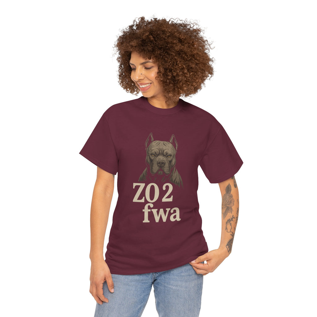 Stylish Dog-Themed Unisex Heavy Cotton Tee, Pet Lover Gift, Casual Wear, Animal Lover Apparel, Unique Graphic Tee, Everyday T-Shirt - Wayal Store
