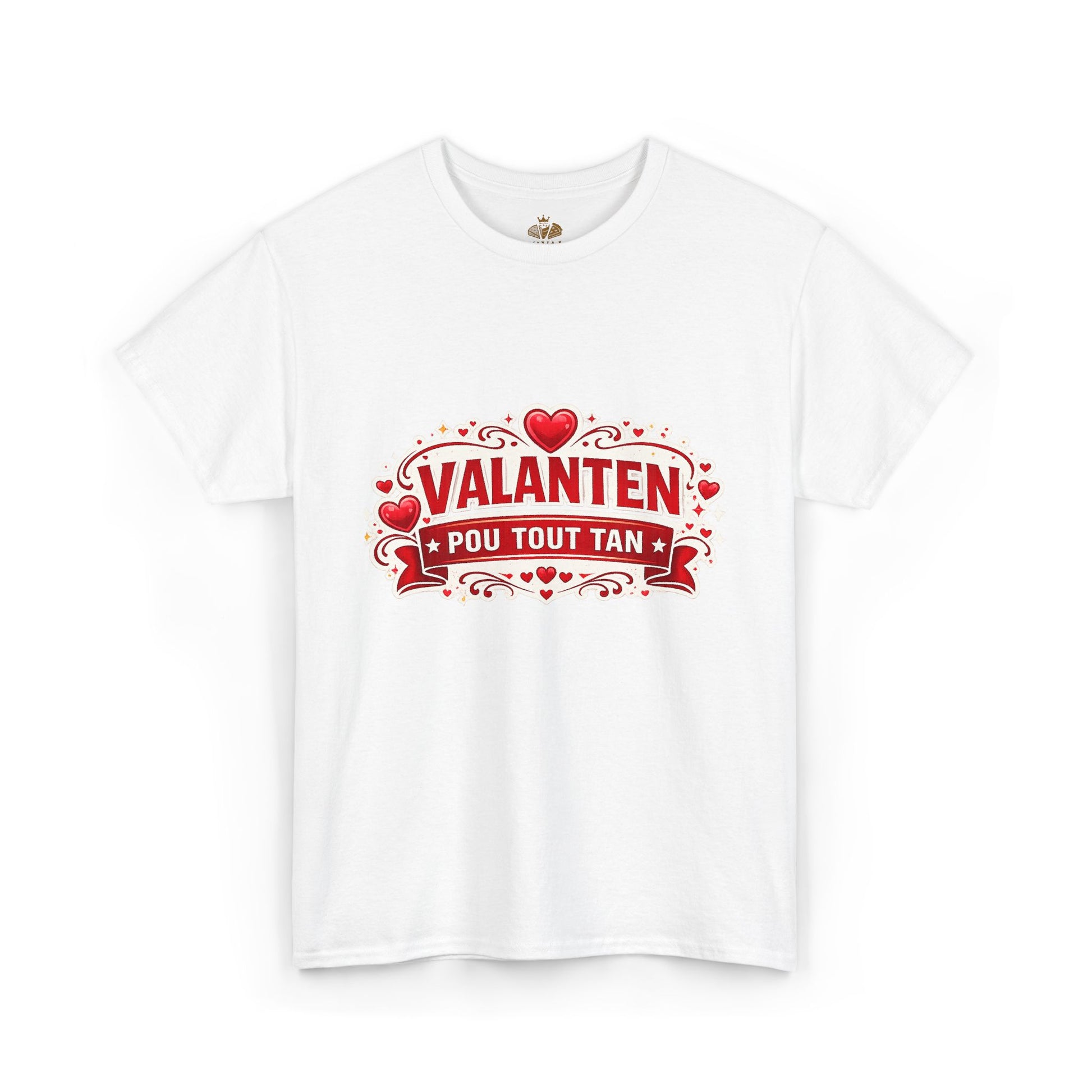 Valanten Pou Tout Tan Tee — Haitian Creole Valentine T-Shirt - Wayal Store
