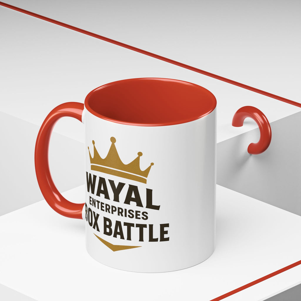 Custom Box Battle Coffee Mug - Unique Gift for Competitors