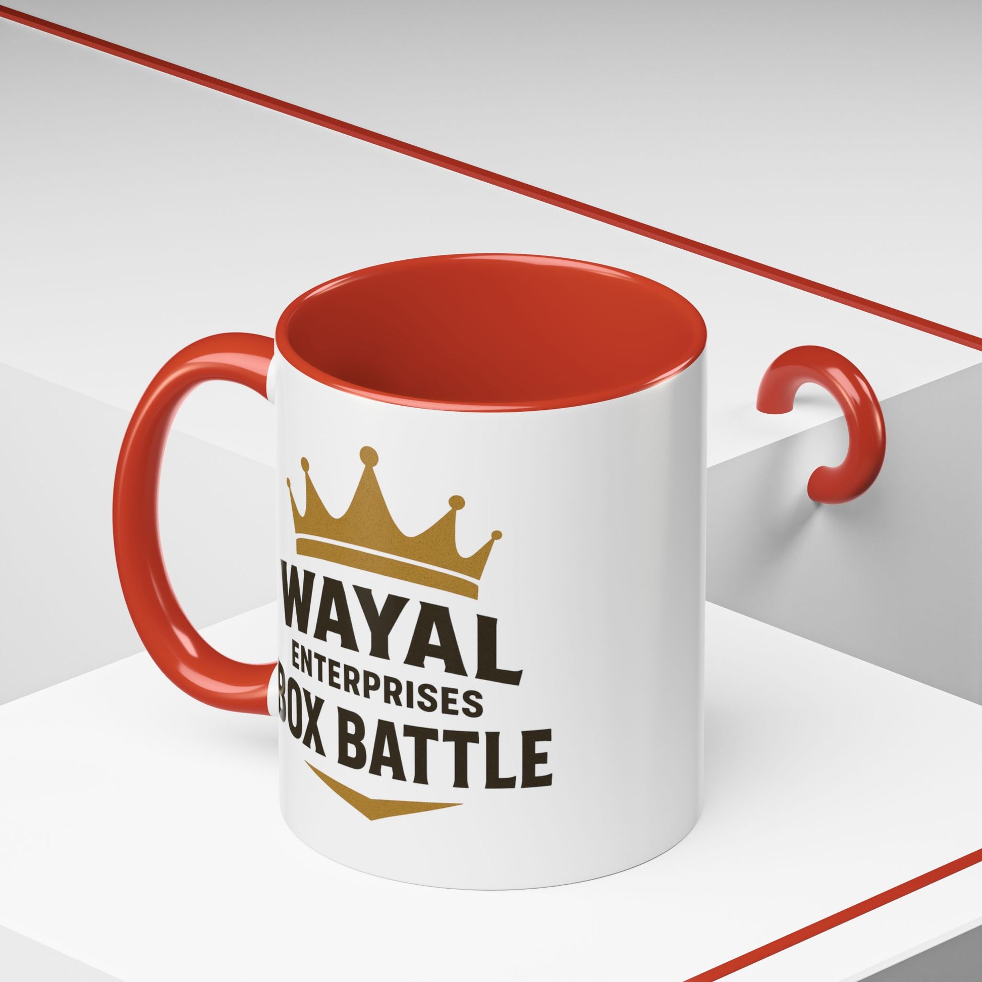 Custom Box Battle Coffee Mug - Unique Gift for Competitors