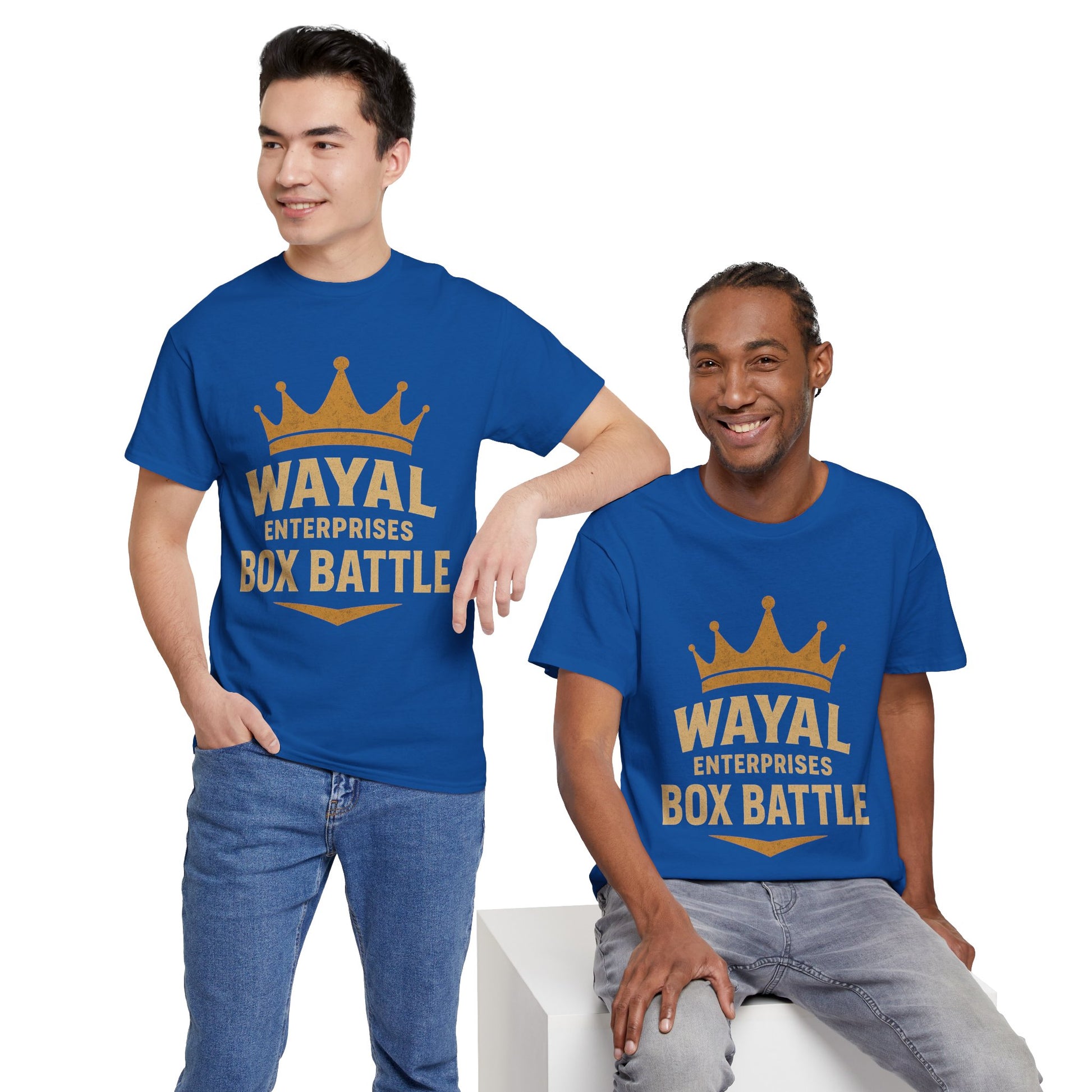 Wayal Enterprises Box Battle Unisex Heavy Cotton Tee
