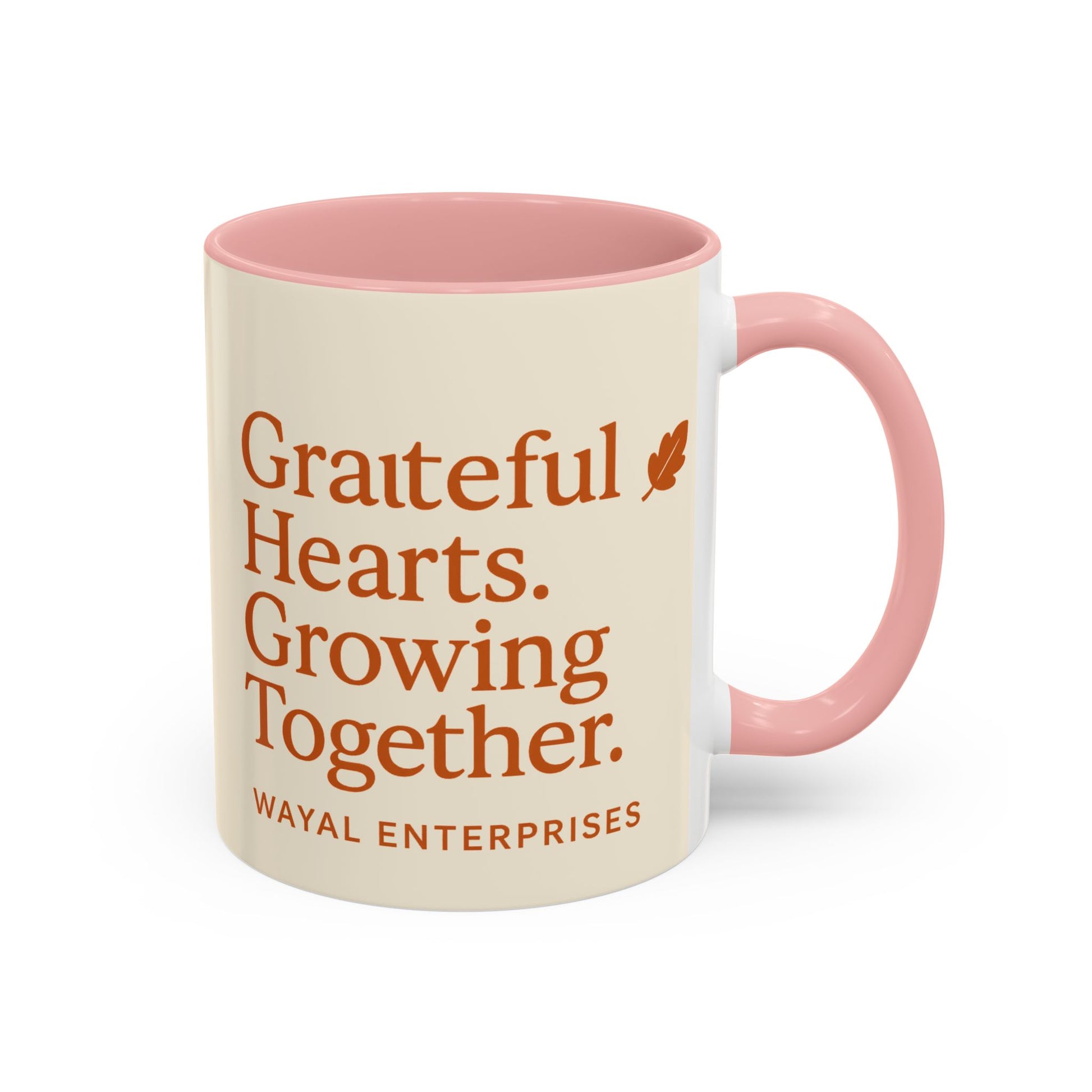 Grateful Hearts Coffee Mug - 11oz & 15oz - Perfect for Cozy Moments