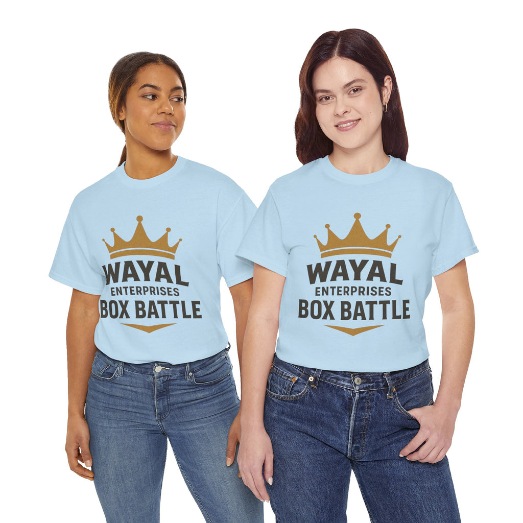 Wayal Enterprises Box Battle Unisex Heavy Cotton Tee
