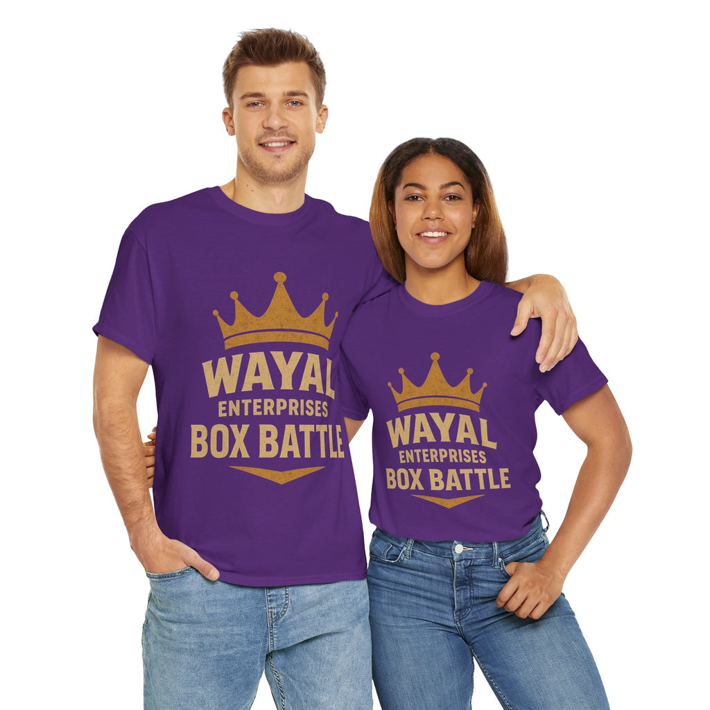 Wayal Enterprises Box Battle Unisex Heavy Cotton Tee