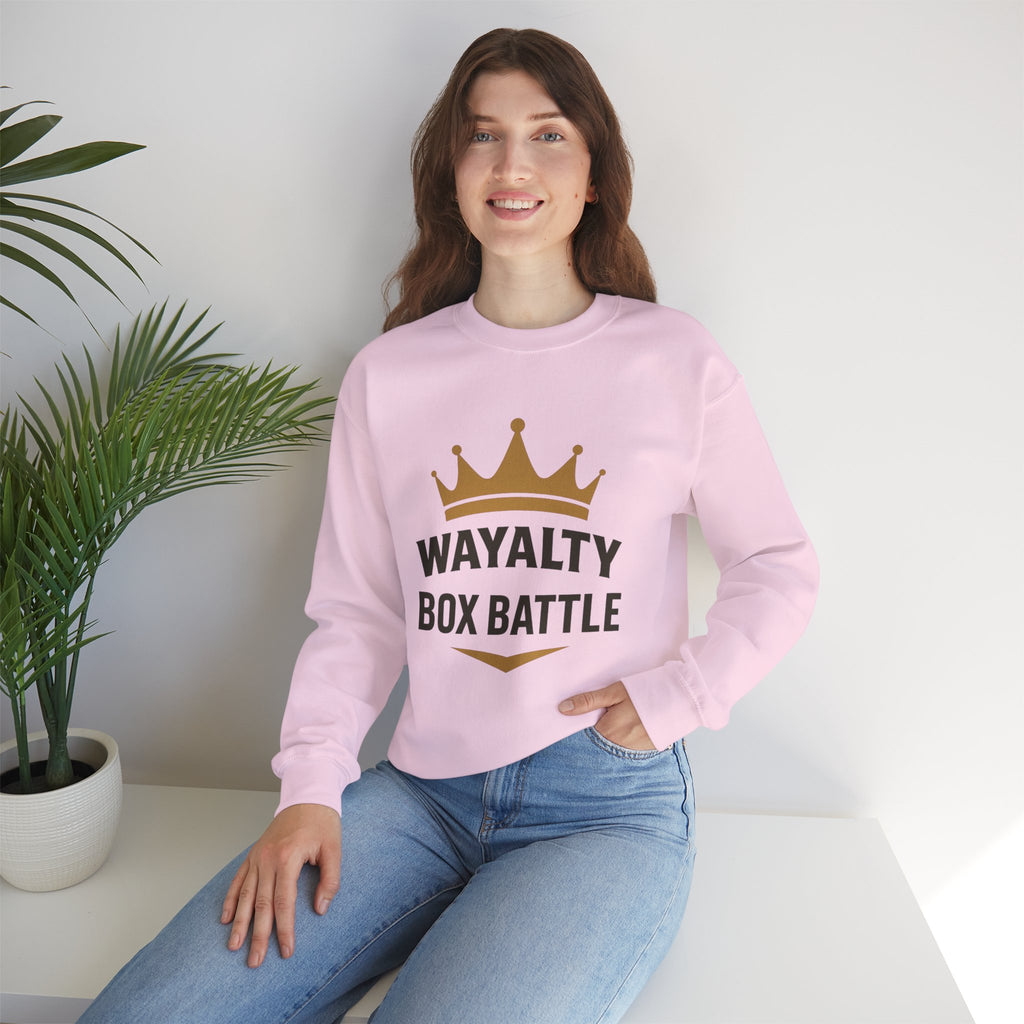 Wayalty Box Battle Crewneck Sweatshirt