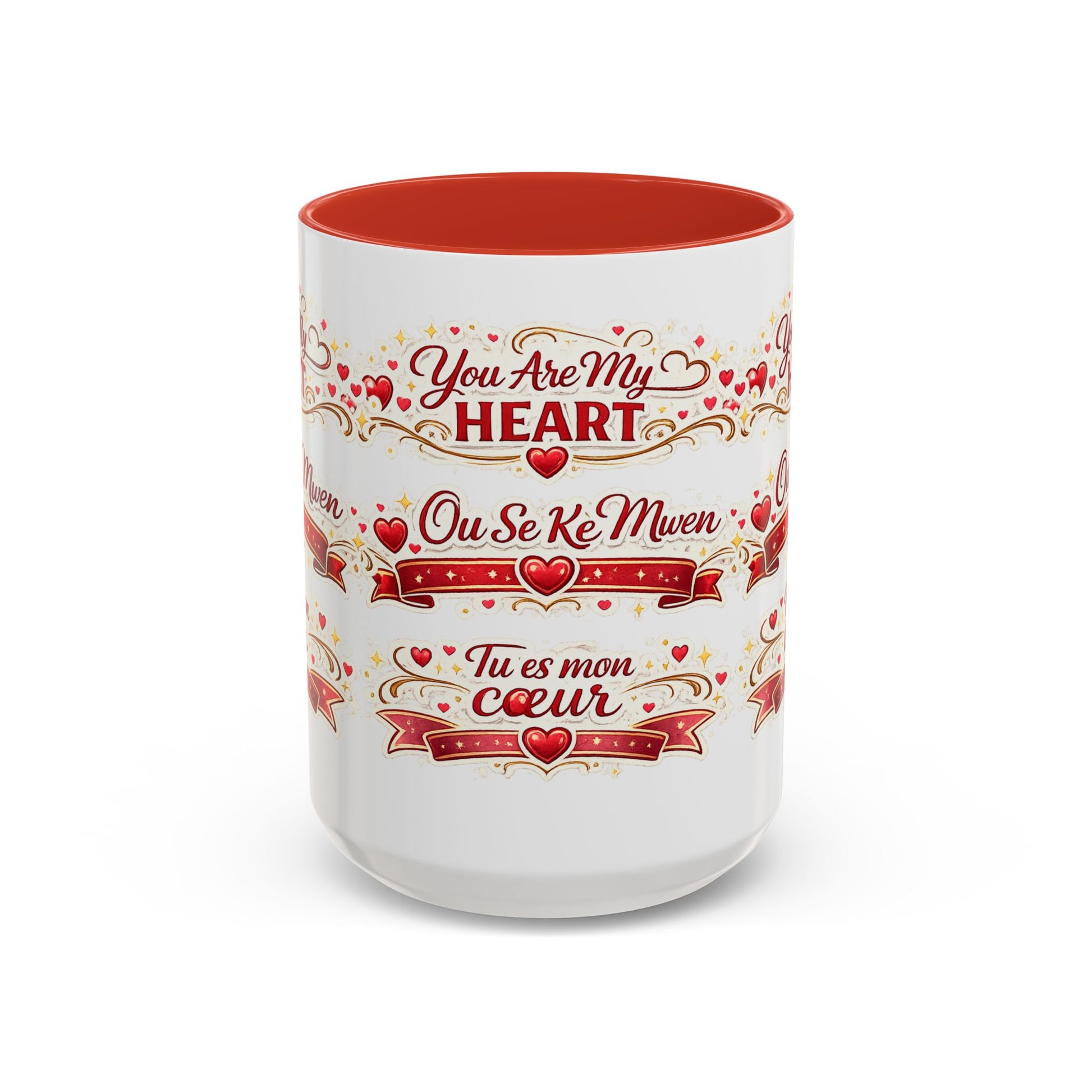 You Are My Heart Accent Coffee Mug – Multilingual Love Gift (11/15oz) - Wayal Store