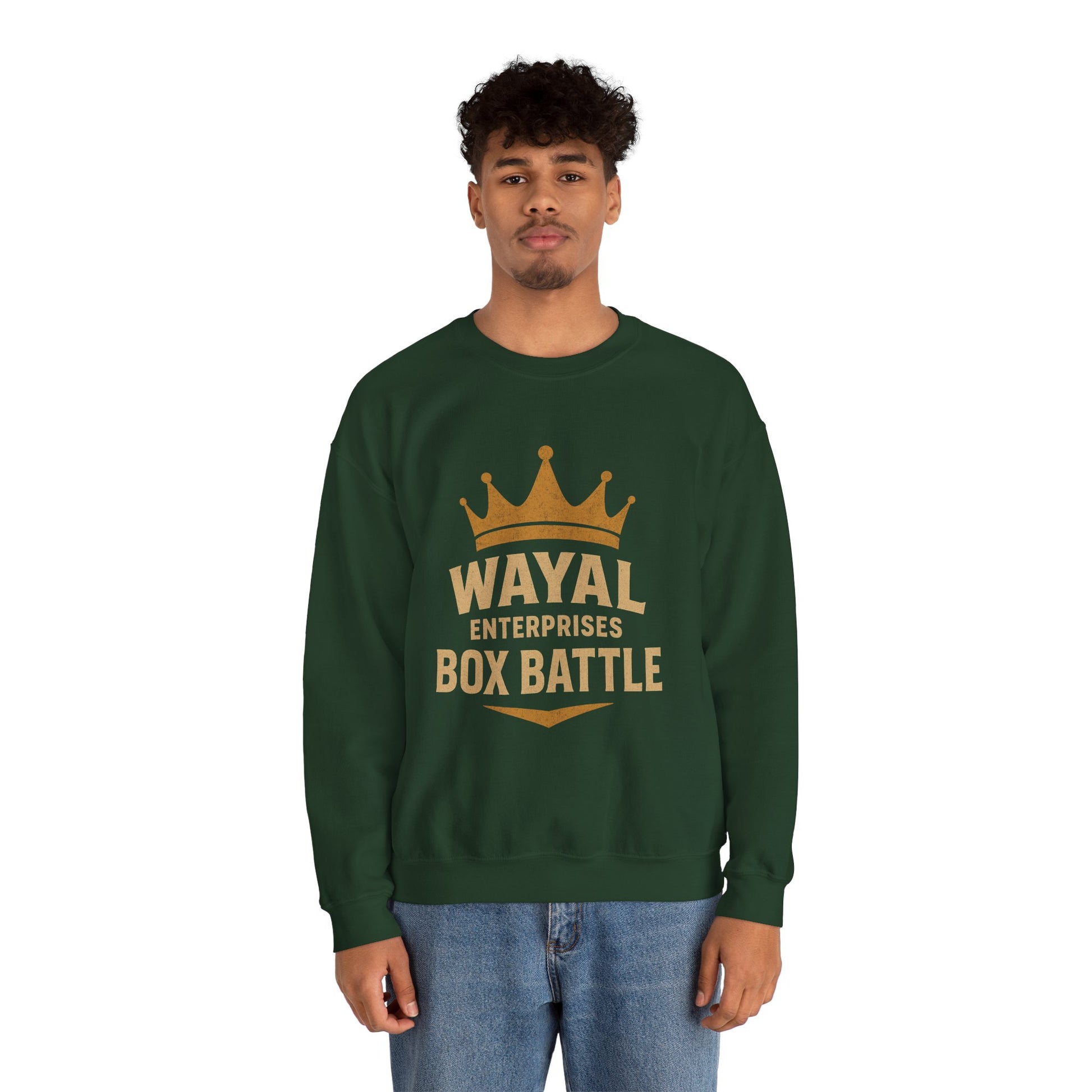 Wayal Enterprises Box Battle Crewneck Sweatshirt