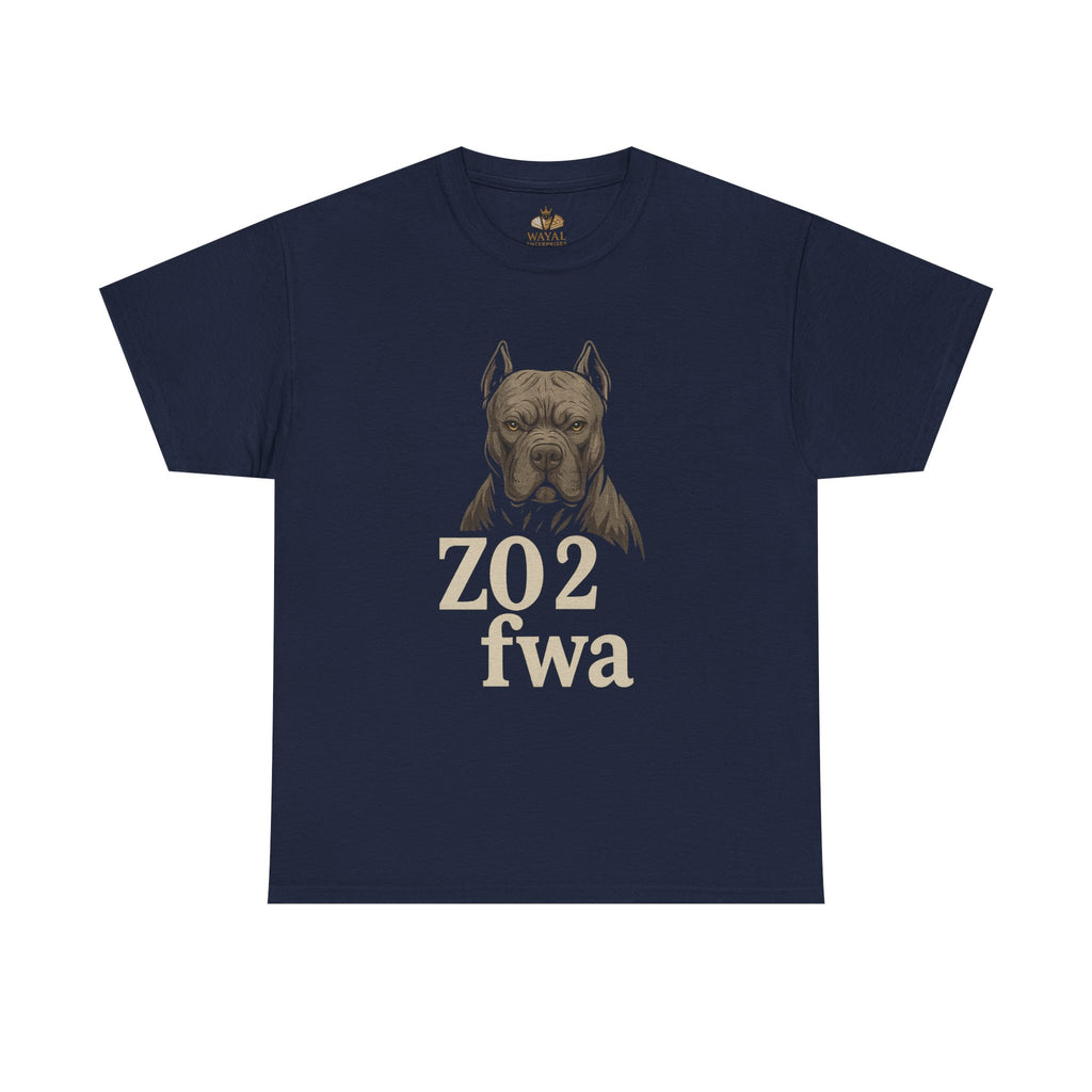 Stylish Dog-Themed Unisex Heavy Cotton Tee, Pet Lover Gift, Casual Wear, Animal Lover Apparel, Unique Graphic Tee, Everyday T-Shirt - Wayal Store