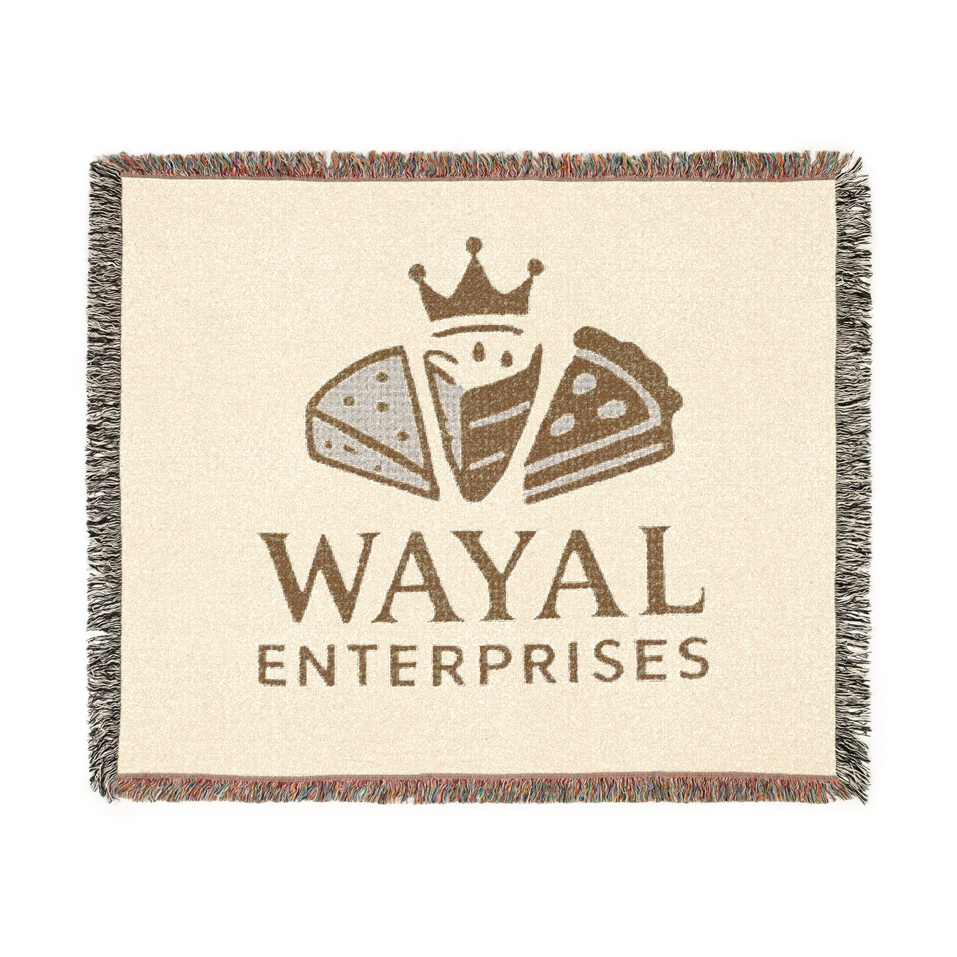 Cozy Woven Blanket for Pizza Lovers, Perfect for Home Decor, Gift for Foodies, Pizza Night Accessory, Warmth and Comfort - Wayal Store