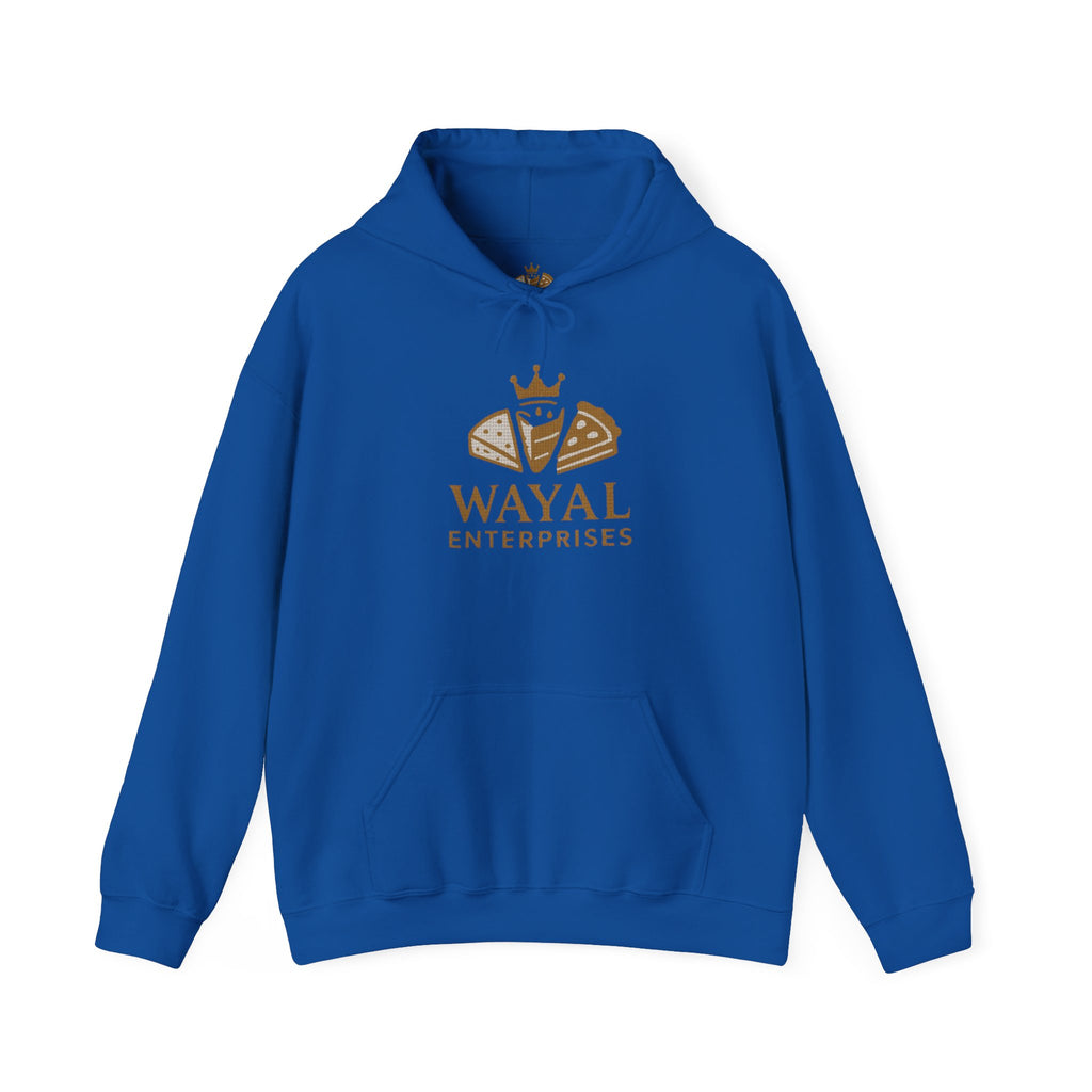 Crown Logo Unisex Hoodie, Cozy Streetwear, Gift for Him/Her, Casual Outfit, Comfortable Layering - Wayal Store