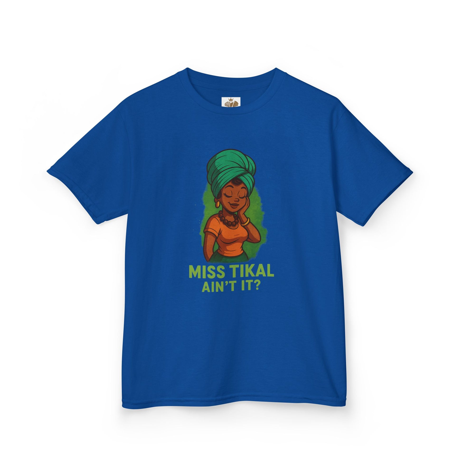 Kids Graphic Tee - Fun & Stylish Miss Tikal Design, Perfect for Gifts, Parties, Everyday Wear, Summer & Birthdays - Wayal Store