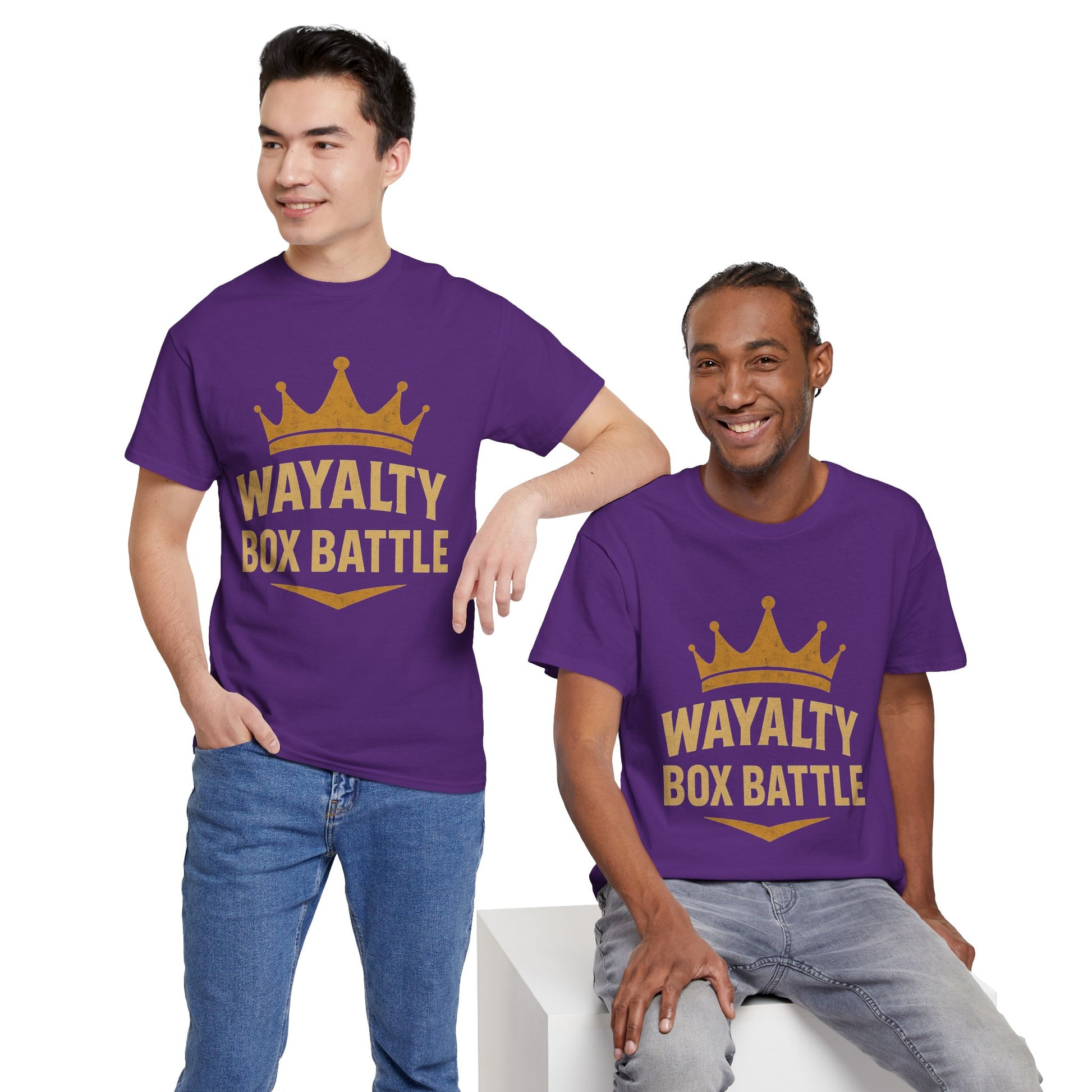 Wayalty Box Battle Unisex Heavy Cotton Tee
