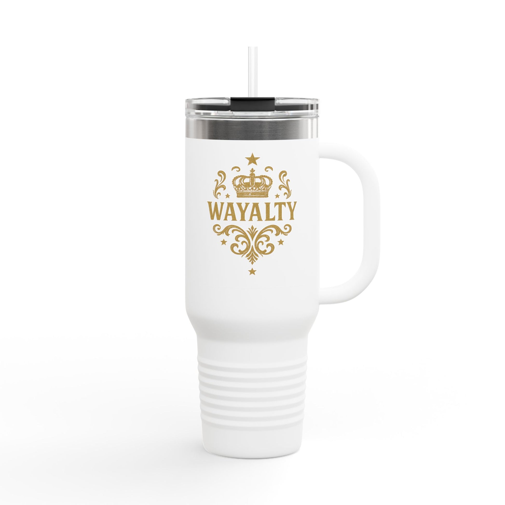 Insulated Travel Mug with Wayalty Design, 40oz Coffee Tumbler, Perfect for On-the-Go, Great Gift for Drinkware Lovers, BPA-Free - Wayal Store