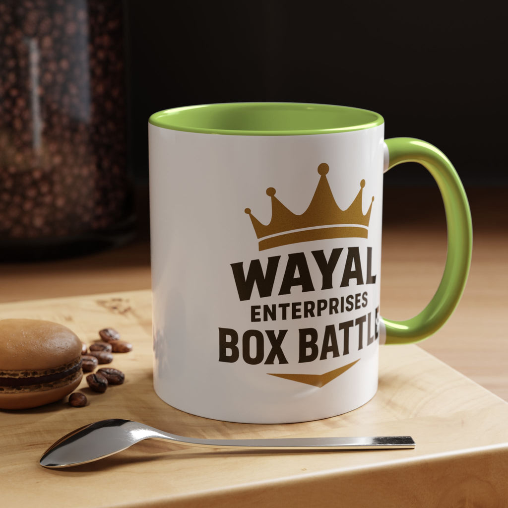 Custom Box Battle Coffee Mug - Unique Gift for Competitors