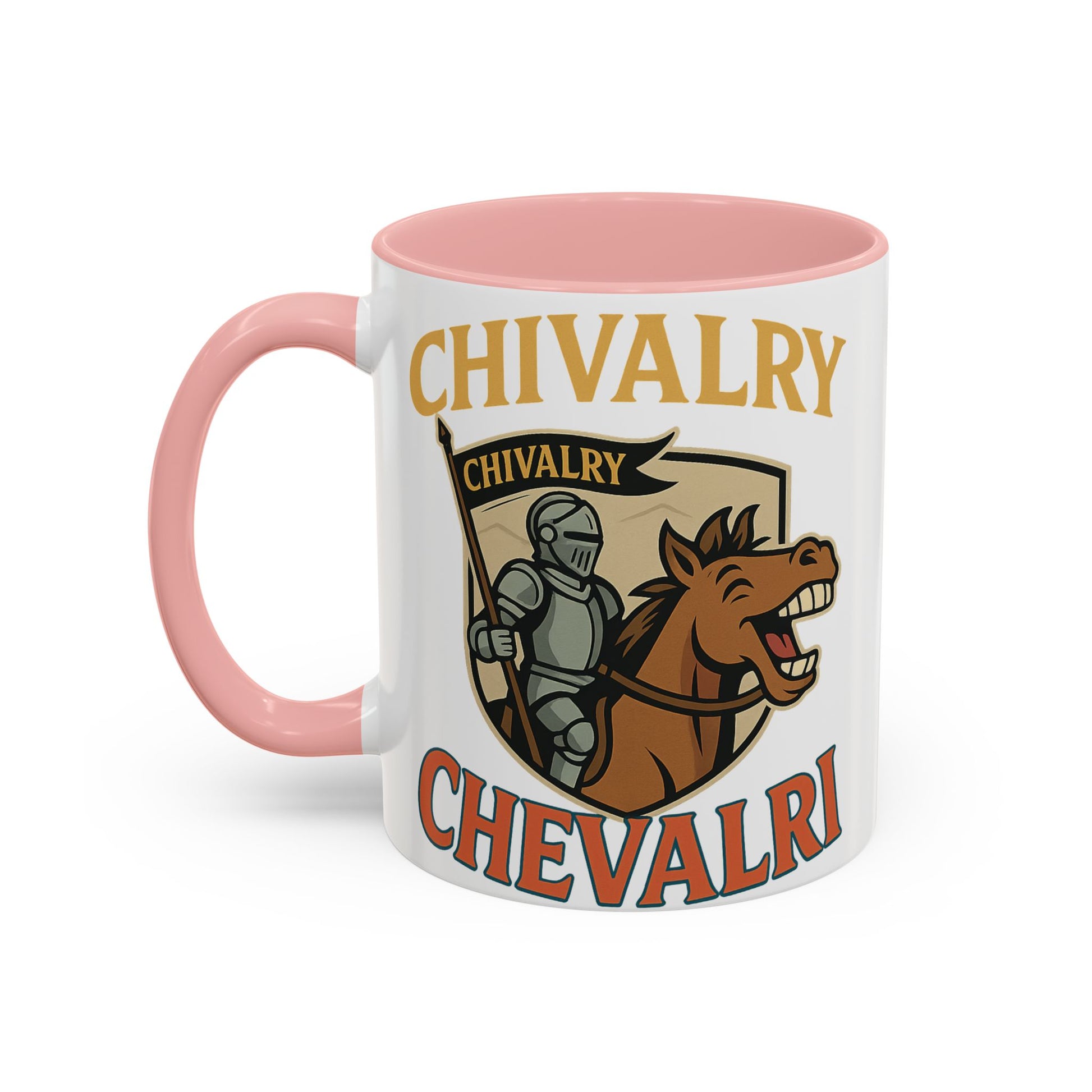 Chivalry Accent Coffee Mug, Warrior Gift, Knight Themed Cup, Medieval Decor, Unique Coffee Lover Present, Fun Office Mug - Wayal Store