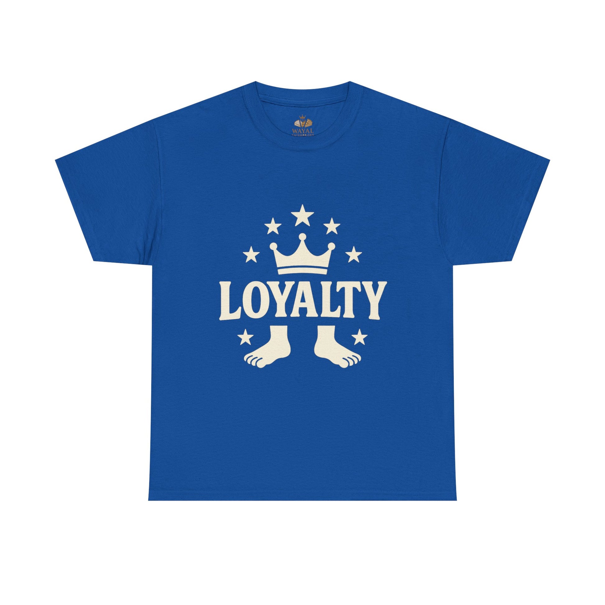 Loyalty Unisex Heavy Cotton Tee, Casual Tee, Streetwear Shirt, Gift for Friends, Everyday Wear, Graphic Tee - Wayal Store