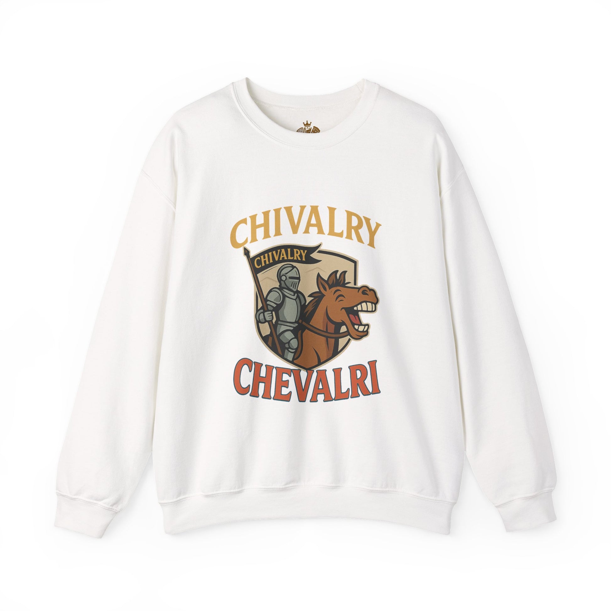 Chivalry Crewneck Sweatshirt, Unisex Heavy Blend, Cozy Casual Wear, Gift for Gamers, Renaissance Fair Apparel, Everyday Comfort - Wayal Store
