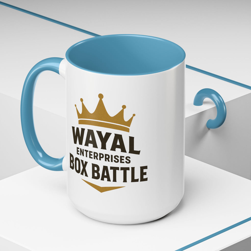 Custom Box Battle Coffee Mug - Unique Gift for Competitors