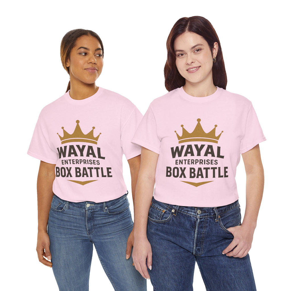 Wayal Enterprises Box Battle Unisex Heavy Cotton Tee