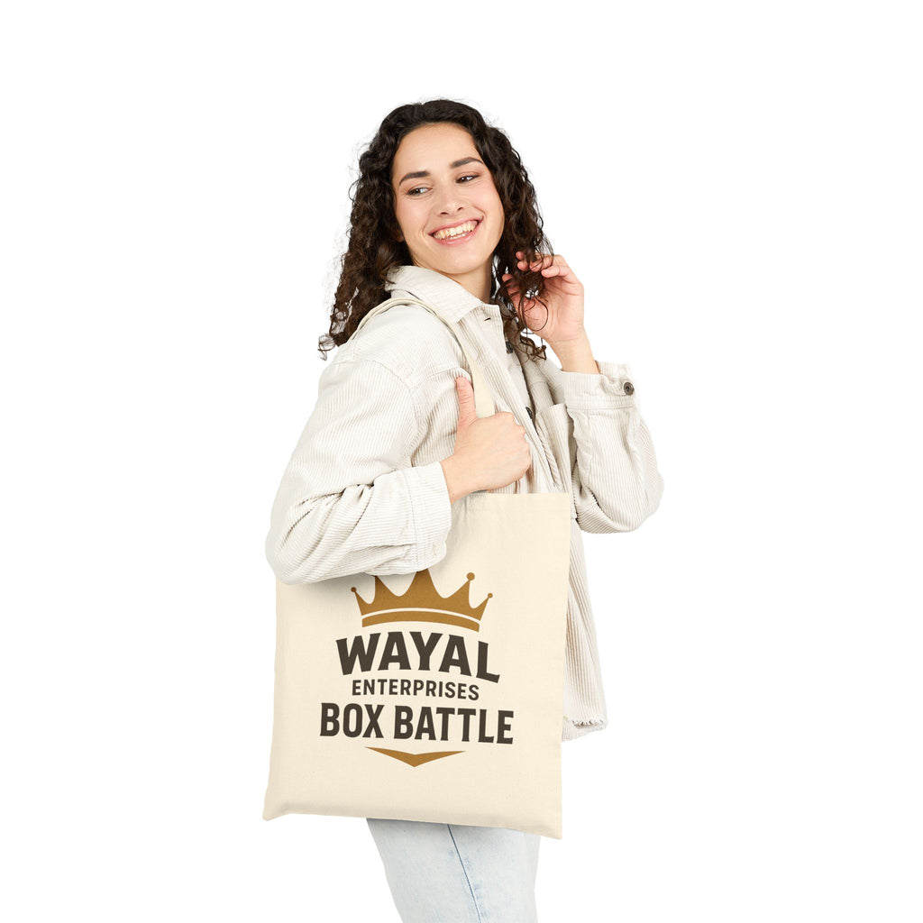 Box Battle Cotton Canvas Tote Bag