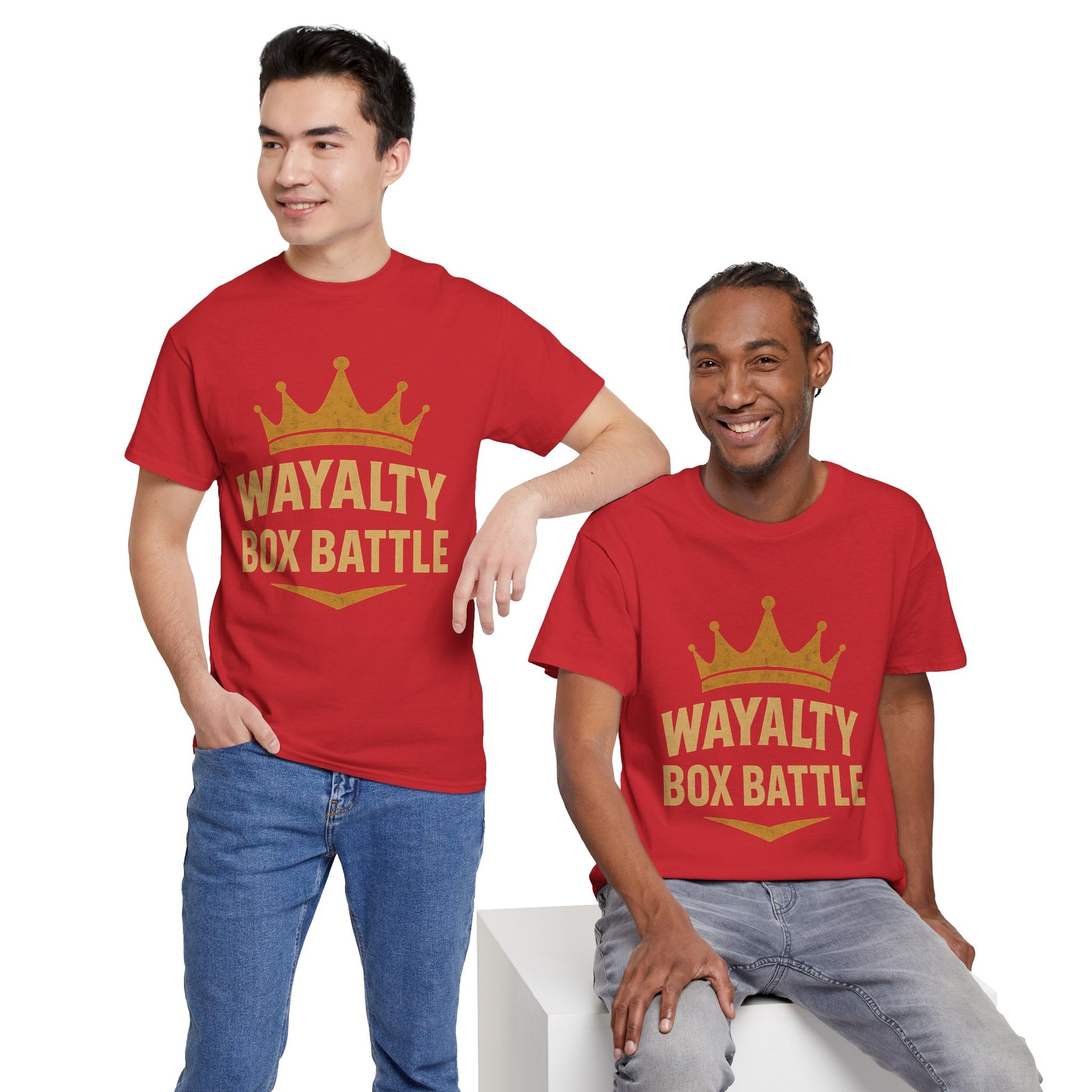 Wayalty Box Battle Unisex Heavy Cotton Tee